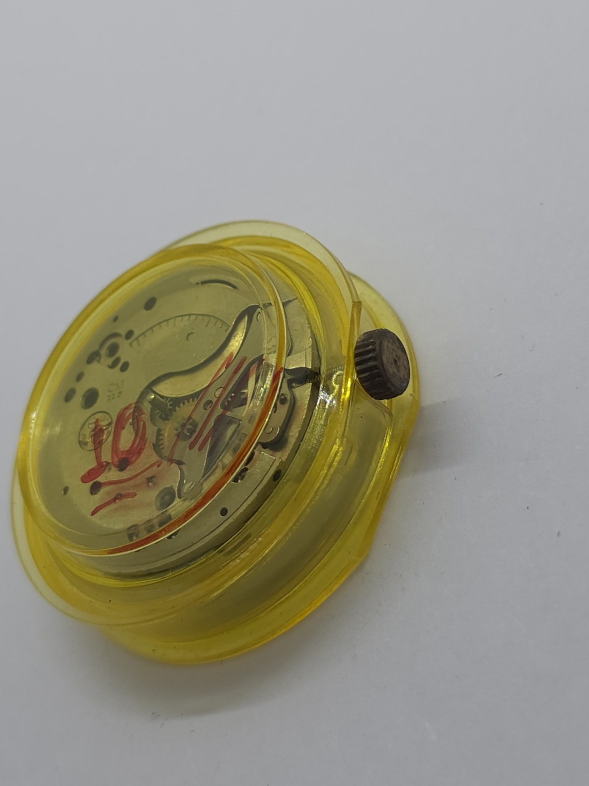 Vintage O. Maire INC Cal. OM 115 Good Main Spring Stem Watch Movement Uhren