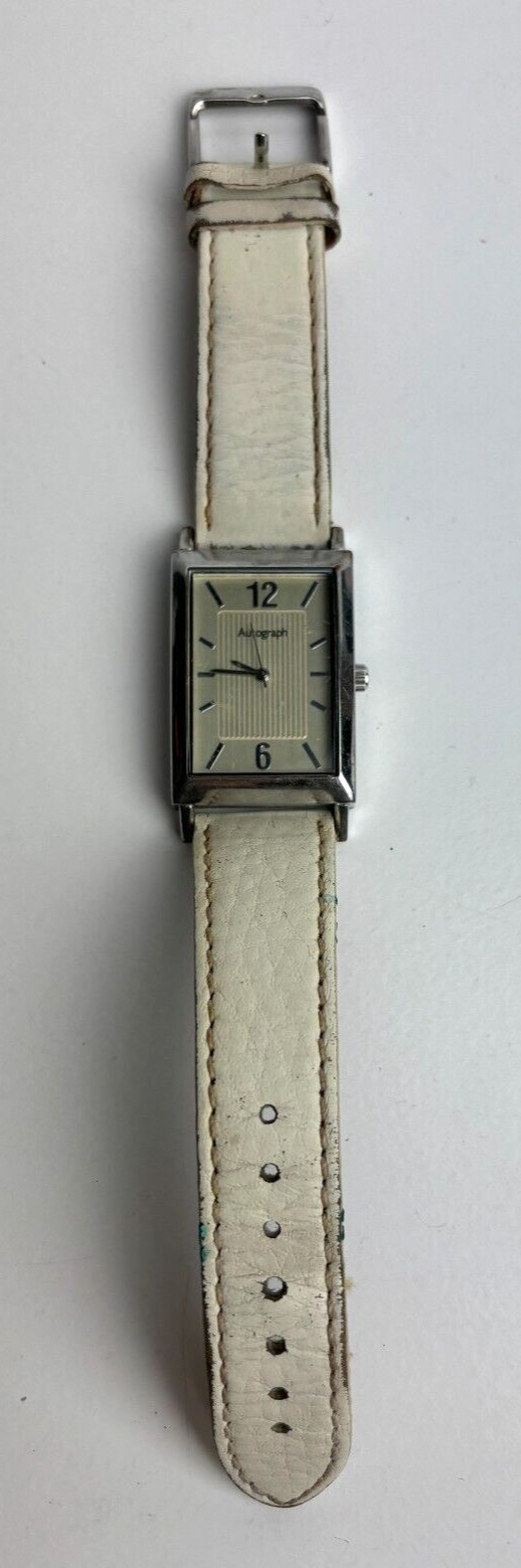Autograph M&S Cream rectangle watch – 2869/4665A