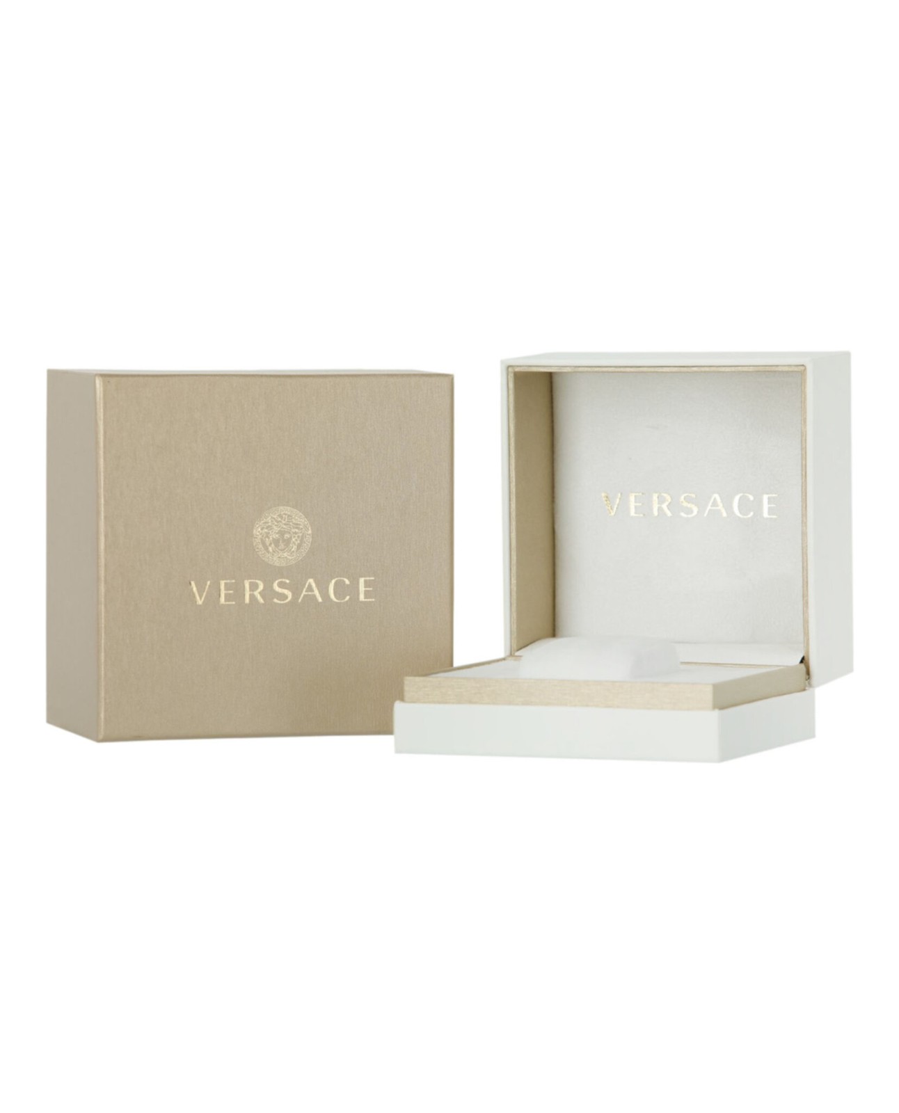 Versace Womens Greca Chrono IP Yellow Gold 40mm Strap Fashion Watch