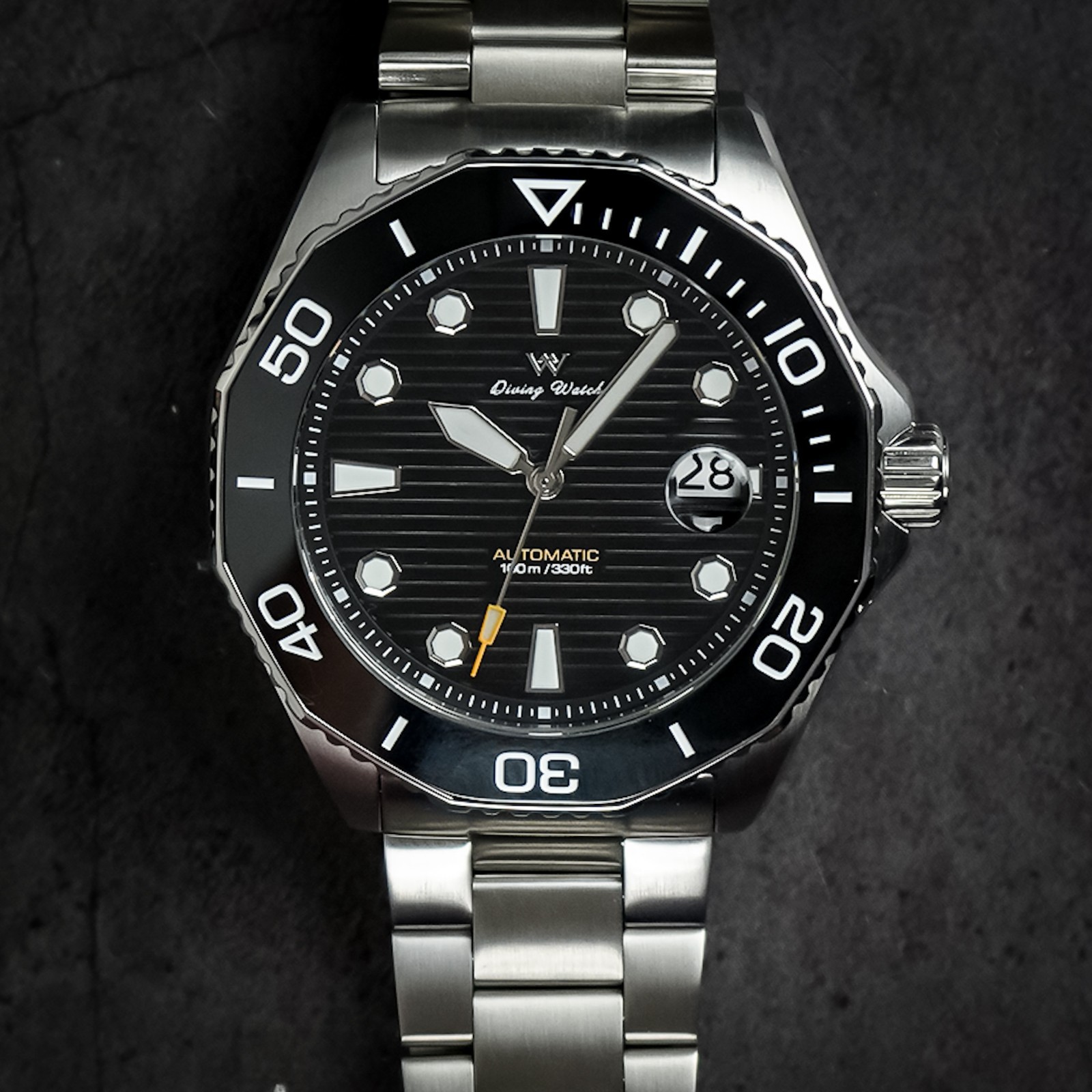 W.M. Watch WM189 Sapphire Crystal, Automatic Movement, 100m, Watch Welly Merck
