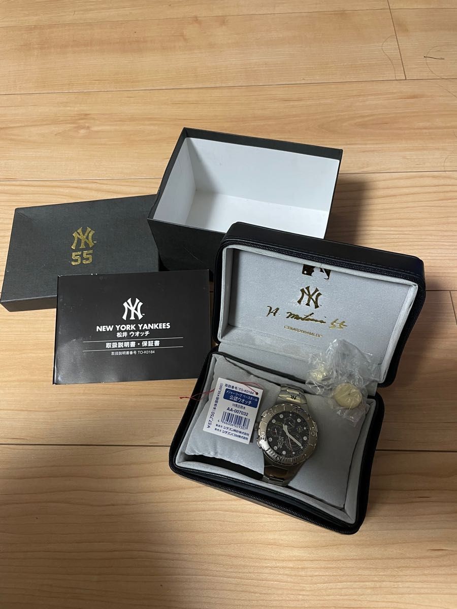 New York Yankees Hideki Matsui Major League Baseball Official Watch Excellent co