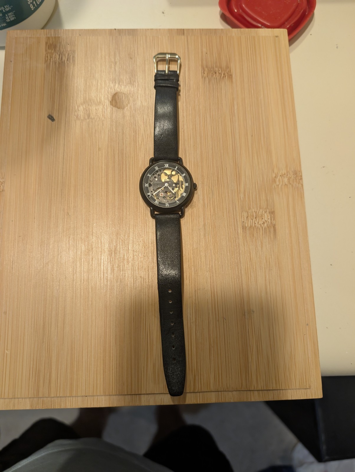 NOS Citizen Skeletonized Manual Wind Mechanical Wristwatch – Very RARE