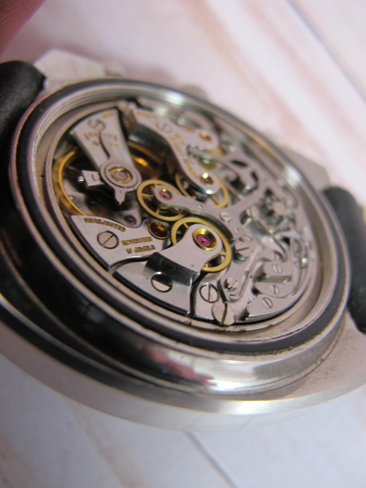 LONGINES STEEL CHRONOGRAPH 1968 NONIUS 8225-1 CALIBER 538 30CH JUST SERVICED