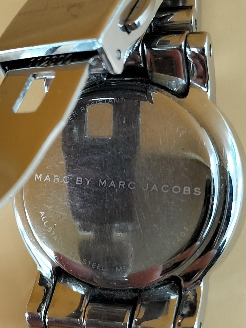 Ladies Watch Amy Silver Rhinestones Model MBM3217 MARC BY MARC JACOBS