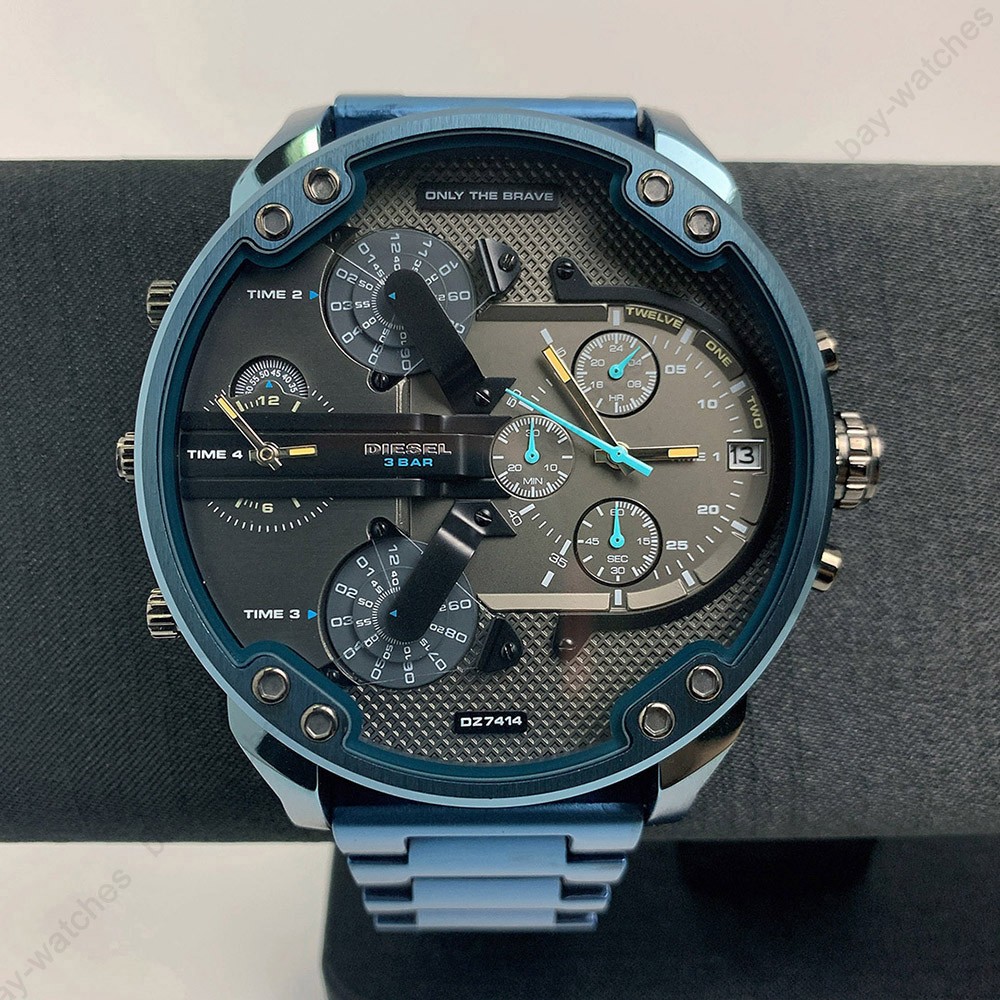 Diesel DZ7414 Mr. Daddy Black Dial Chronograph Stainless Steel Men’s Watch