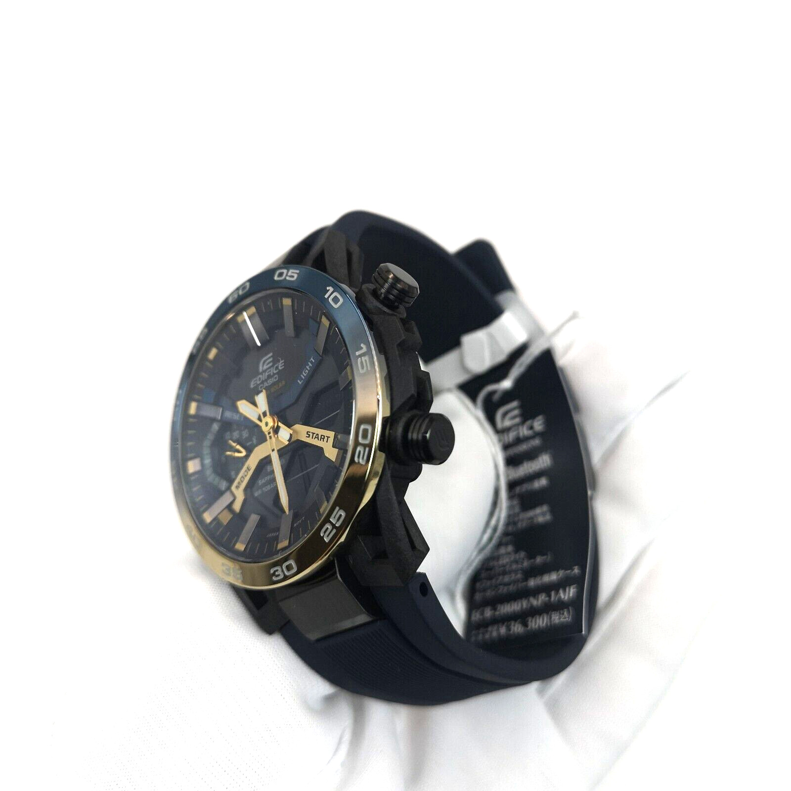 CASIO EDIFICE ECB-2000YNP-1AJF Black Nighttime Drive Series Men Watch New in Box