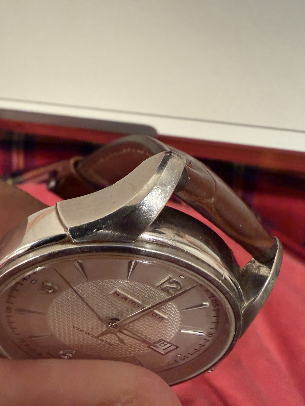 Hamilton Jazzmaster Viewmatic Automatic White Men’s Watch – H325150