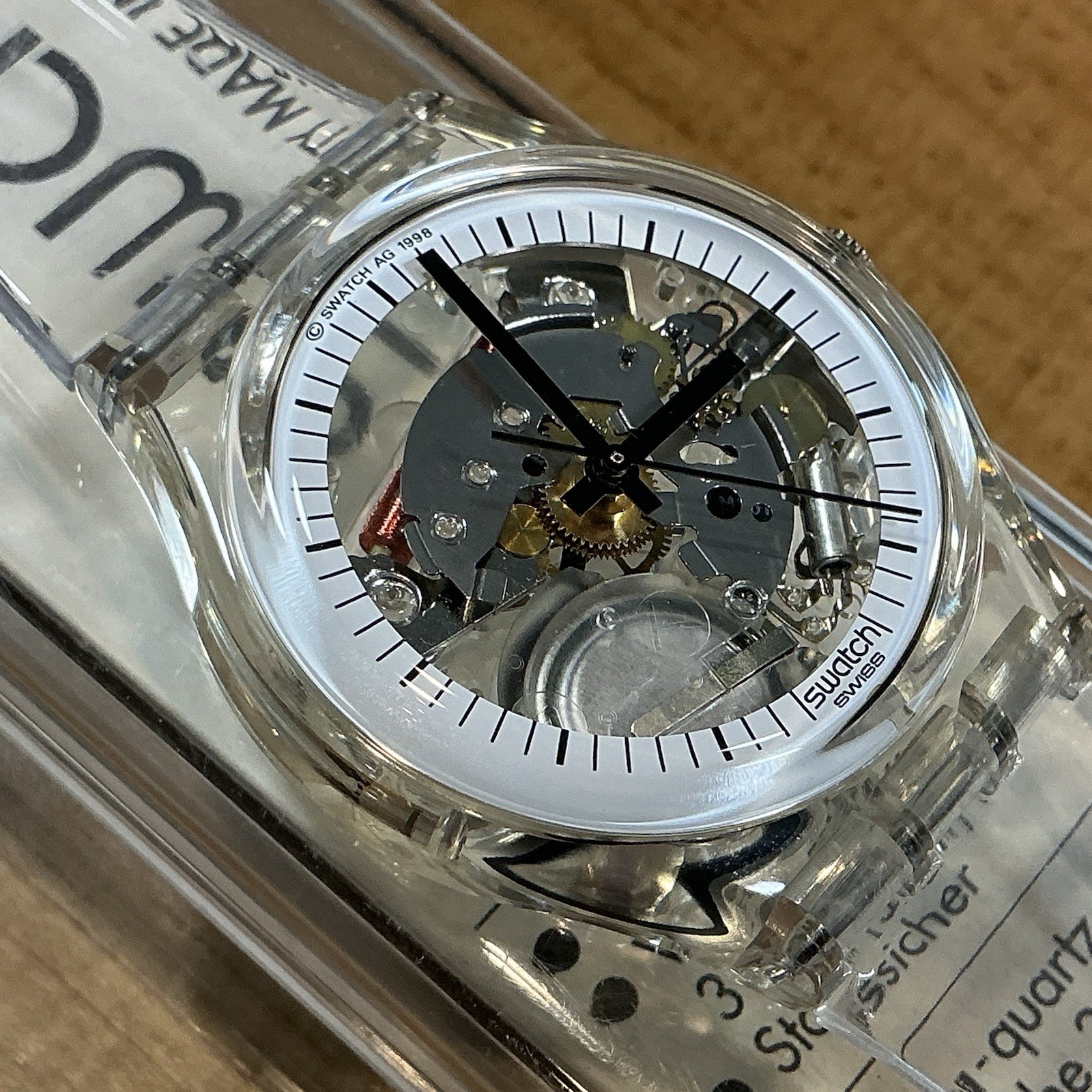1998 JELLY FISH STYLE – SEE THRU – CLEAR [ NOS ] 34mm