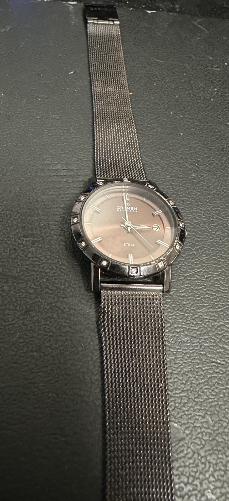Grenen Denmark Watch by Skagen Design Women’s Brown Chocolate Band New Battery