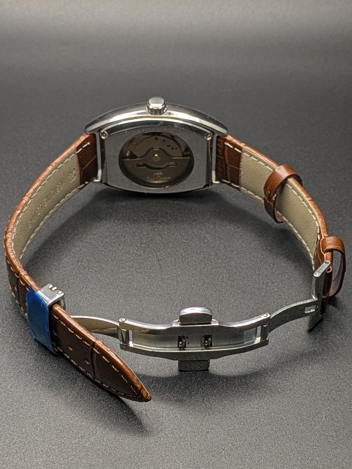 SOL QUEST Automatic Skeleton Moonphase Men’s Watch 35.5mm From Japan