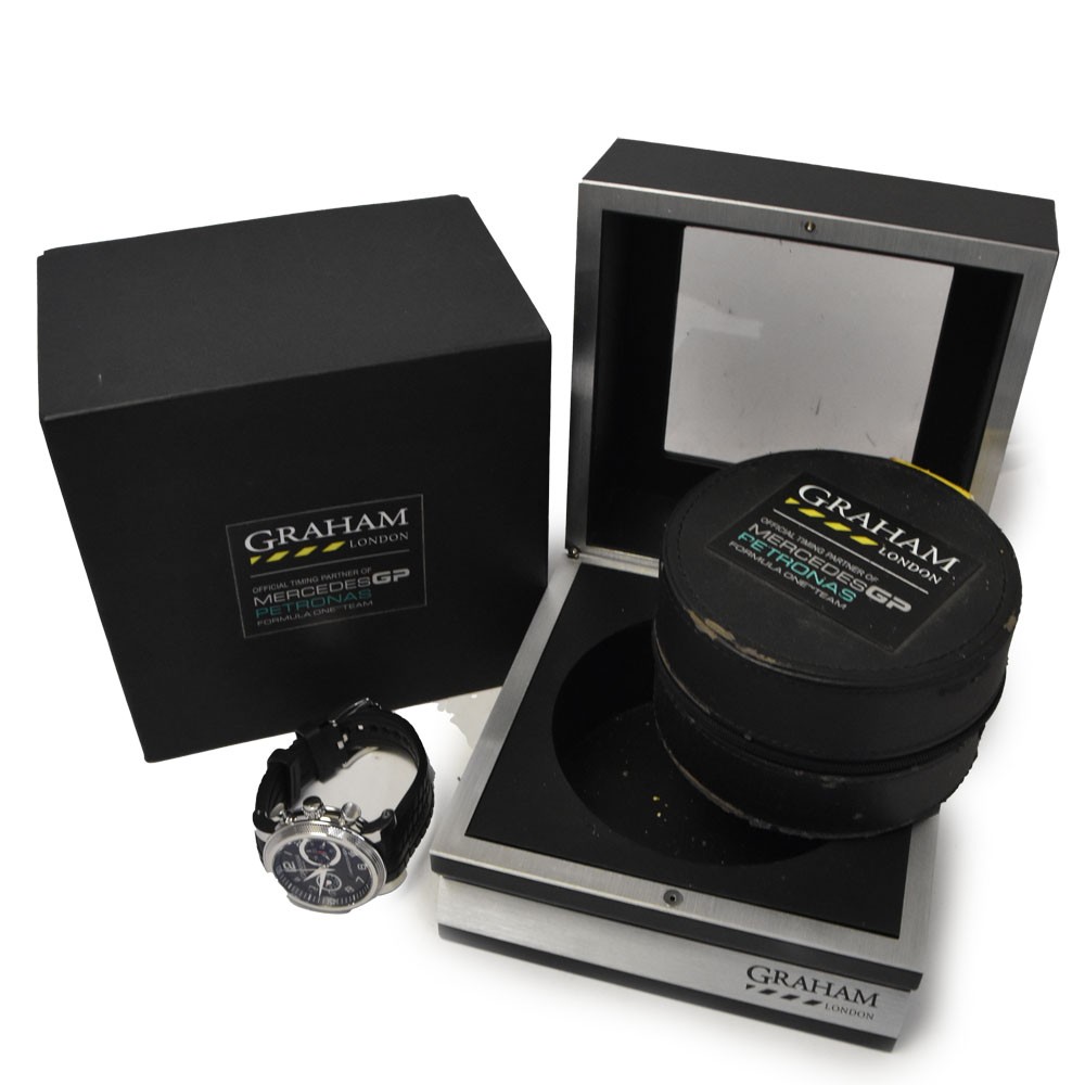 GRAHAM Mercedes GP Track Master 2MEAS.B01A Automatic Men’s Watch Q#146070