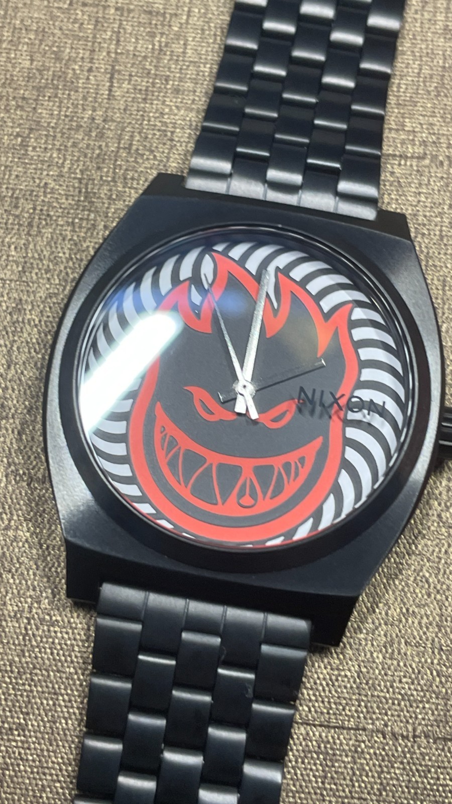 Nixon The Timeteller Spitfire Collaboration Fireball watch h124