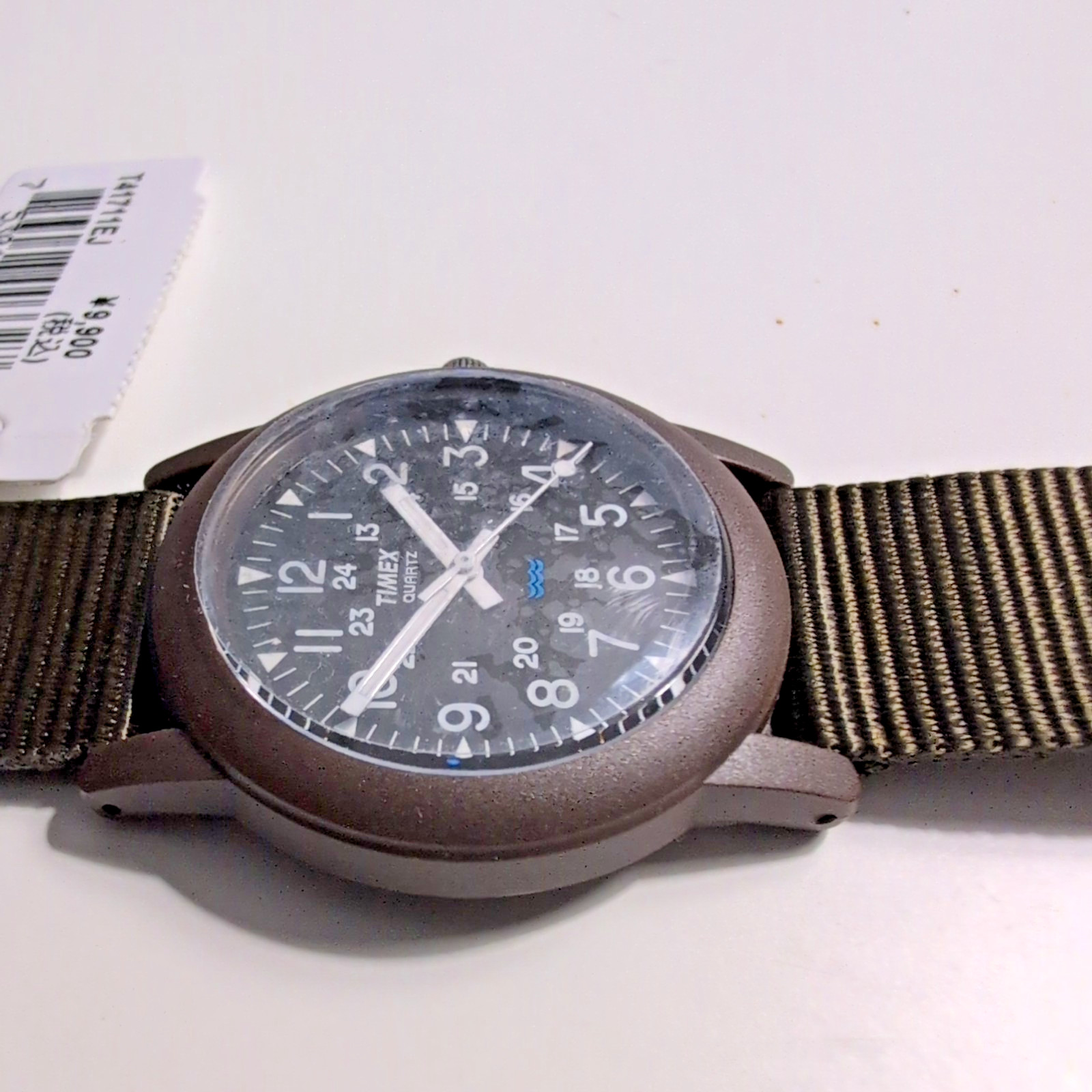 TIMEX T41711E EXPEDITION CAMPER GREEN NYLON STRAP MEN’S WATCH
