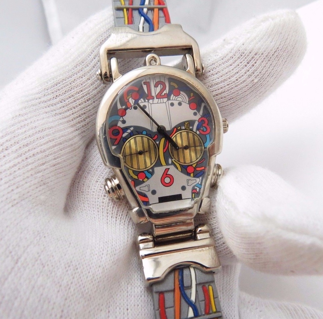 STAR WARS, C-3PO, Episode 1, Skeletal with Collector’s Tin, MEN/Kids WATCH R6-30