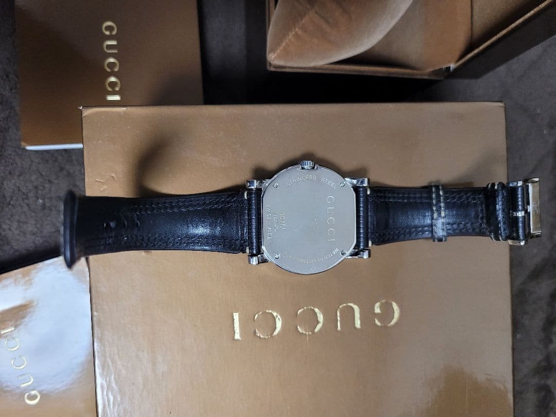 Gucci 101M G-Chrono Chronograph Men’s Watch From Japan Used