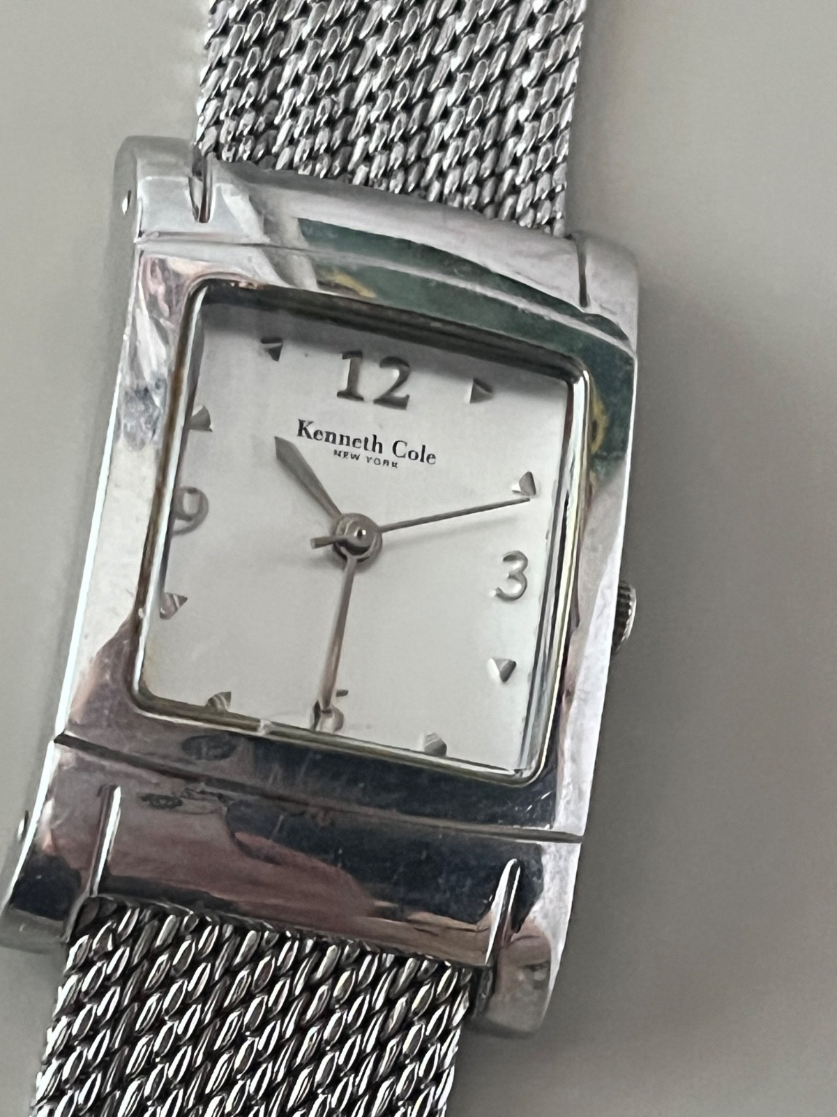 Kenneth Cole New York KC4419 Women’s Stainless Steel Mesh Band Womens Watch