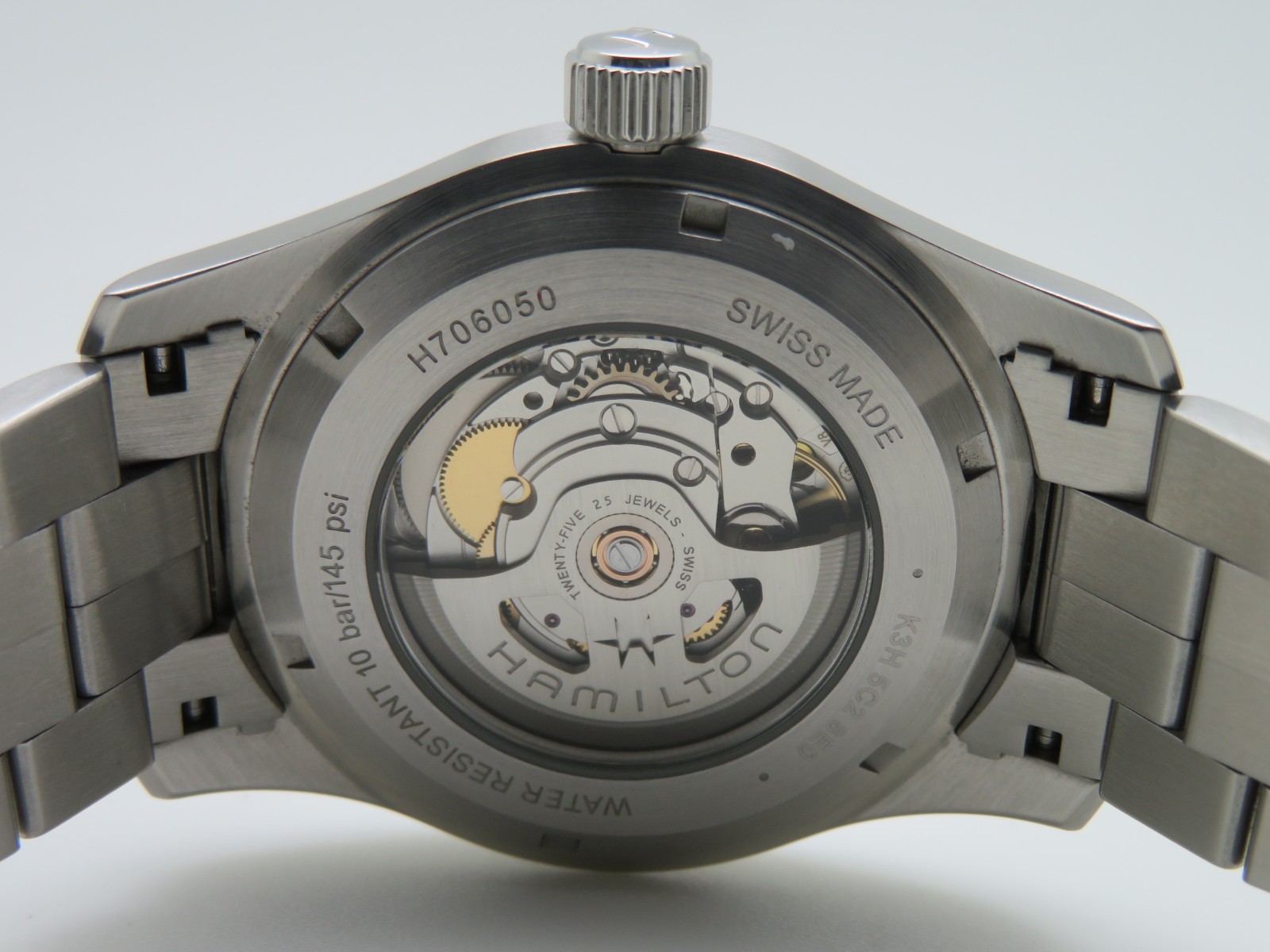 Hamilton Khaki H706050 Men’s 42mm Stainless Steel Swiss Automatic Wristwatch