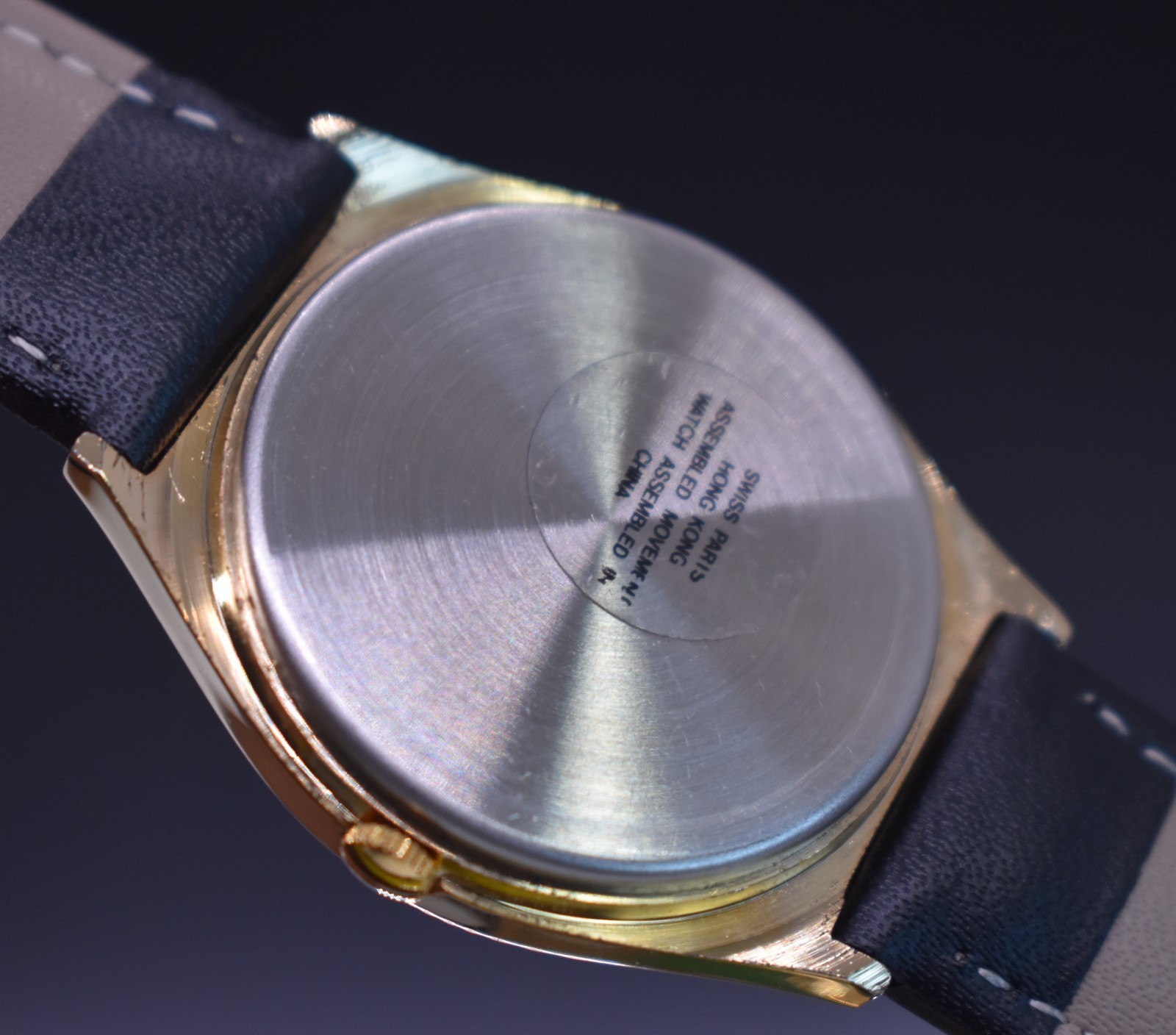 Vintage BASEBALL PLAYER Rotating Ball Watch Men Animated NEW BATTERY & BAND