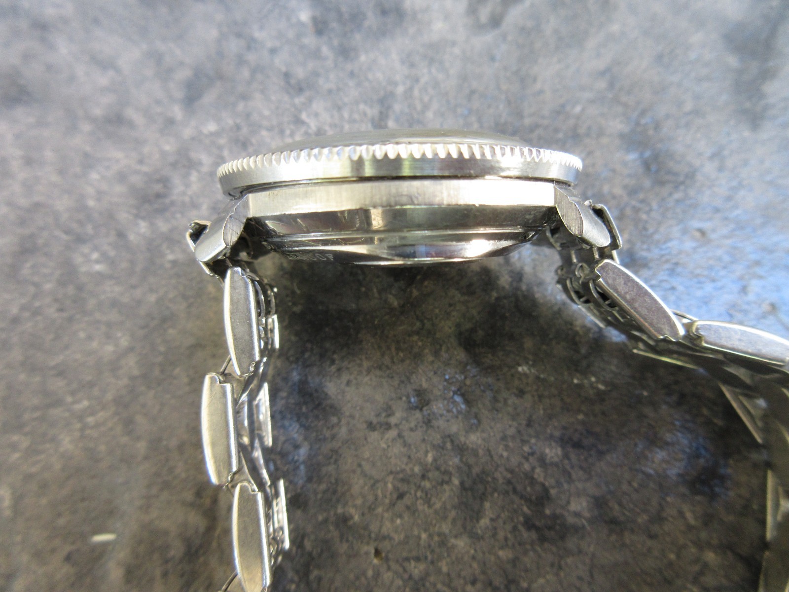 1963 VTG BULOVA ACCUTRON – ASTRONAUT 214 Tuning Fork GMT Wristwatch WORKING!