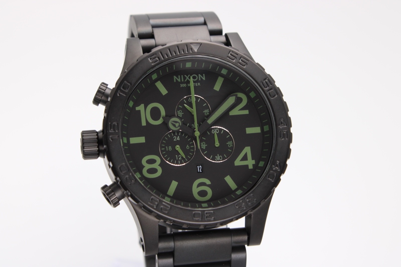 NIXON Chrono 51-30 A083-1042 Black Dial Men’s Watch 51mm