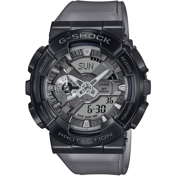 New Item with Defects CASIO GM 110MF 1AJF G SHOCK Digi Ana Metal Covered Midnigh