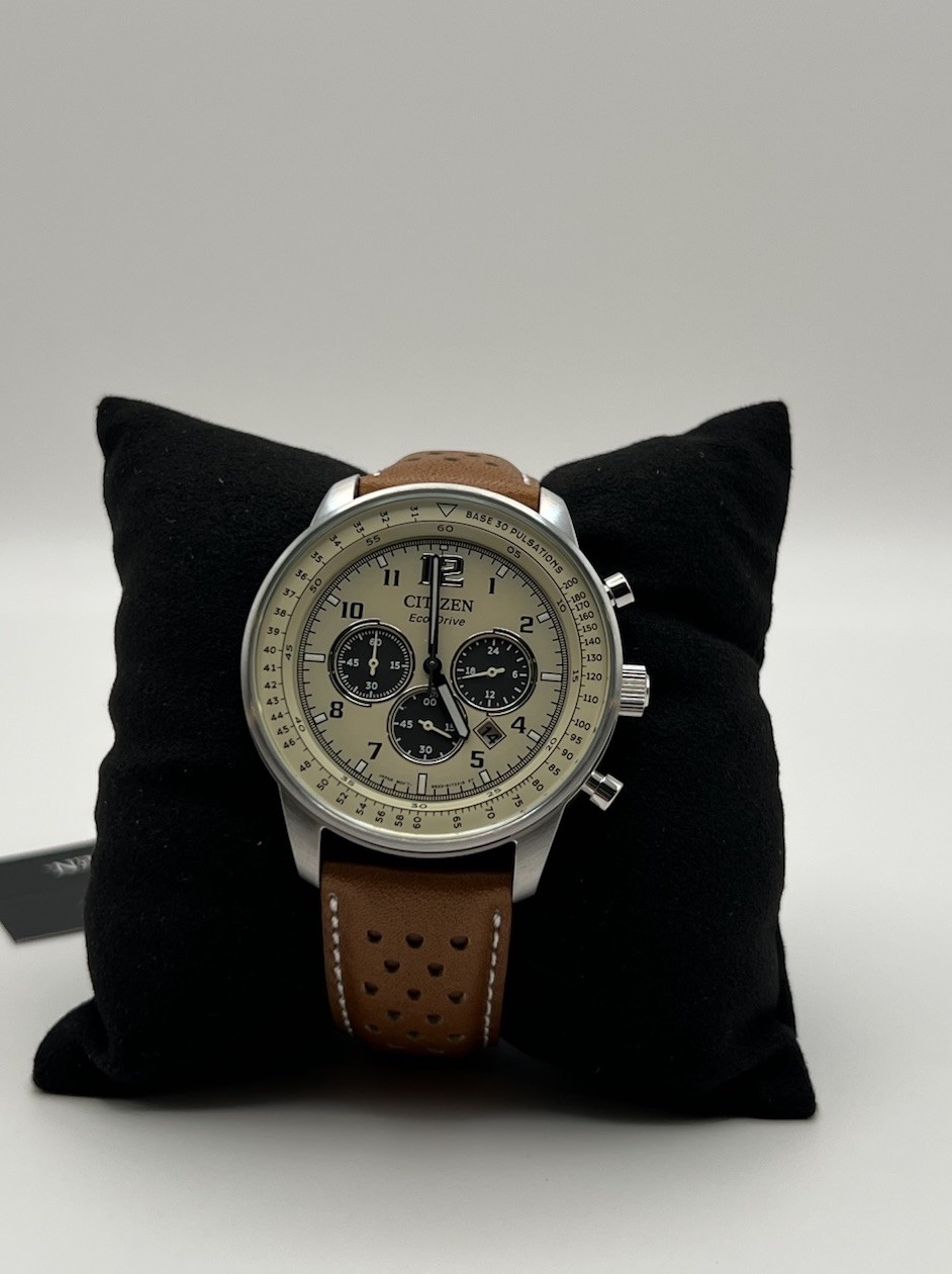 Citizen Men’s Chronograph Eco-Drive Stainless Steel Watch CA4500-08X