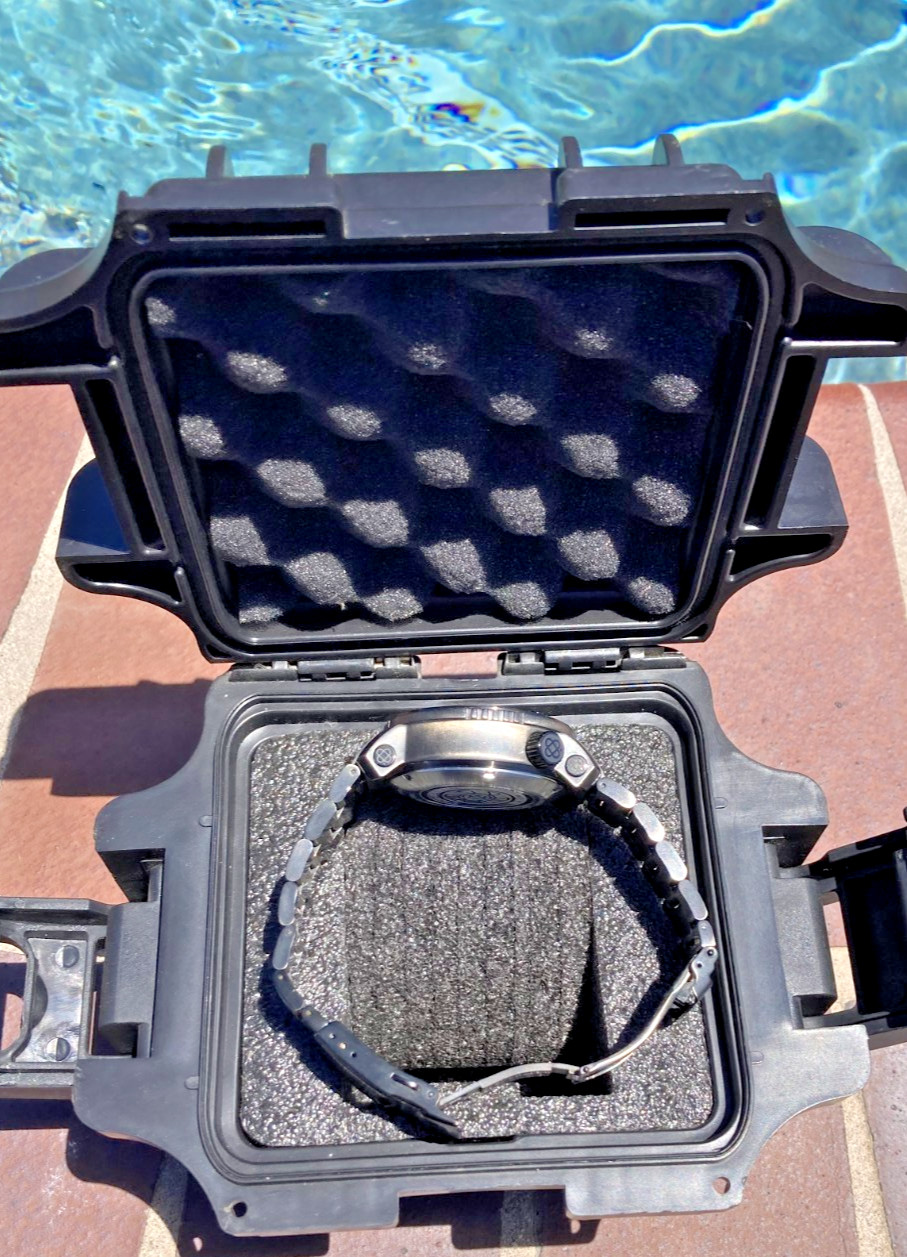 Deep Blue Juggernaut 1000 chronograph watch