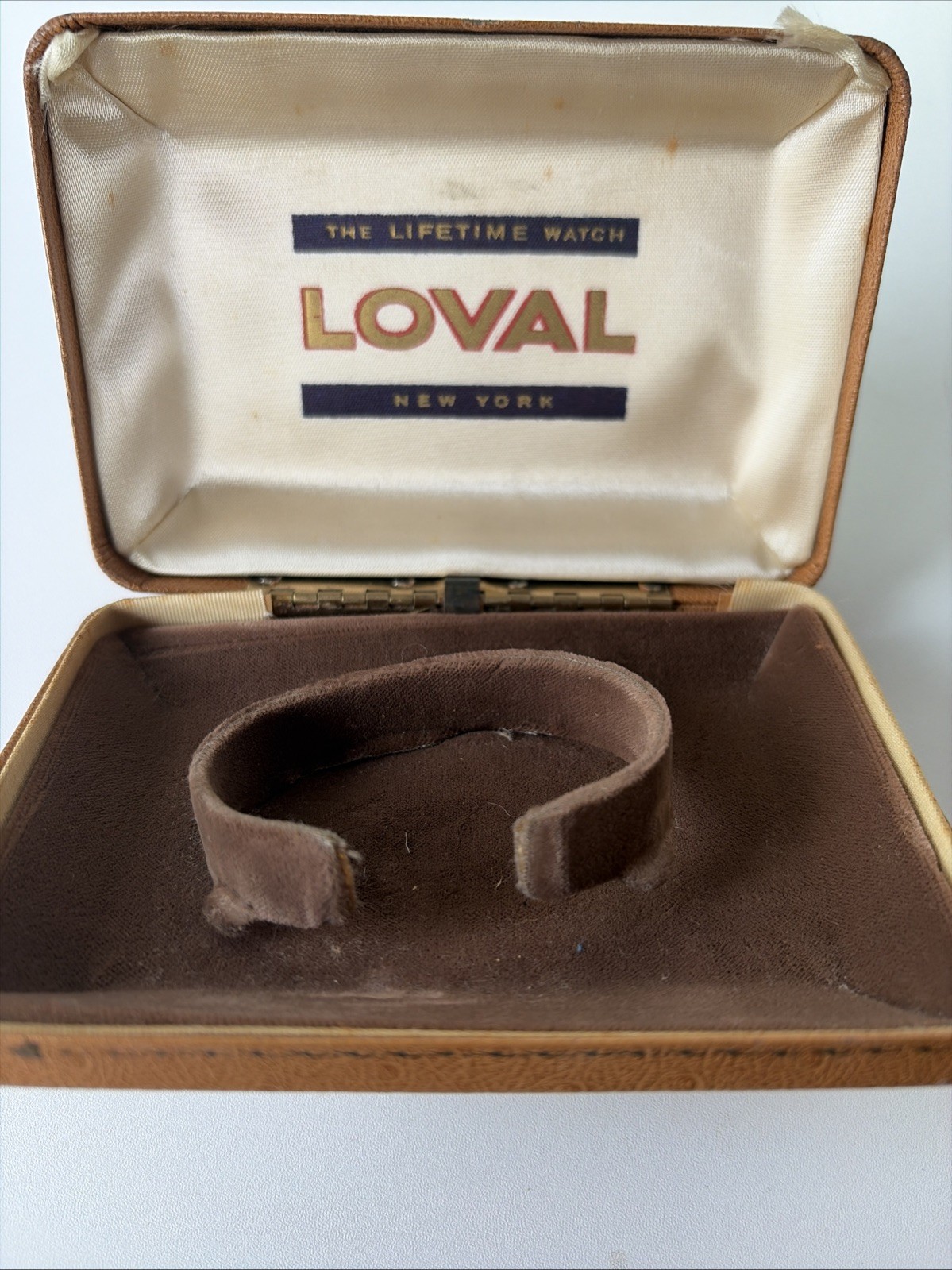 Vintage Loval Lifetime Watch Mechanical Movement Diameter 1960s 10k Gold Plated