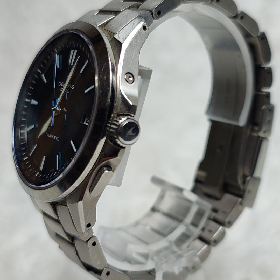 CASIO OCEANUS OCW-S100-1AJF Men’s Wristwatch Solar Titanium Black Japan