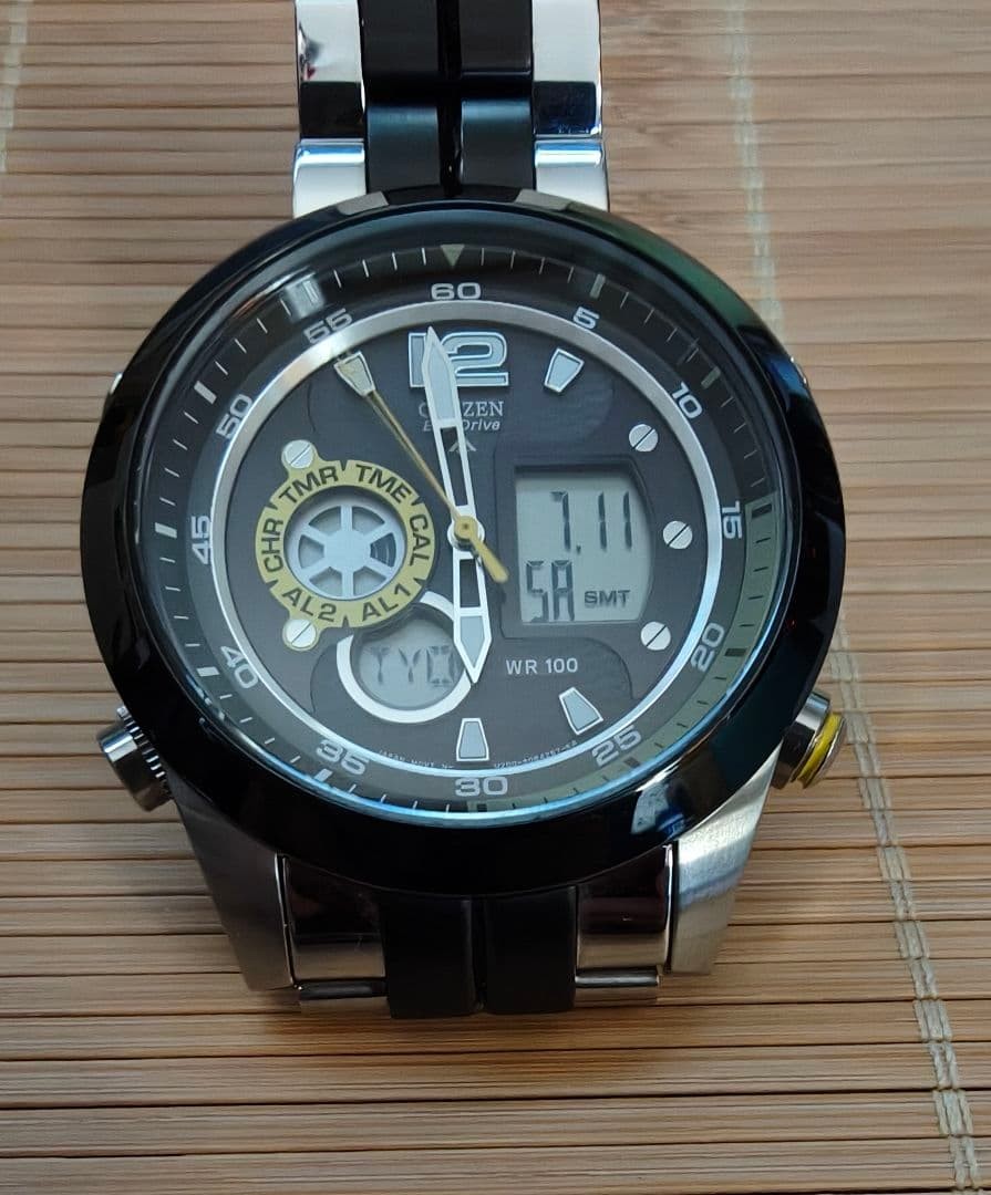 Citizen Eco-Drive JZ1005-58E Men’s Ana-Digi Watch Used