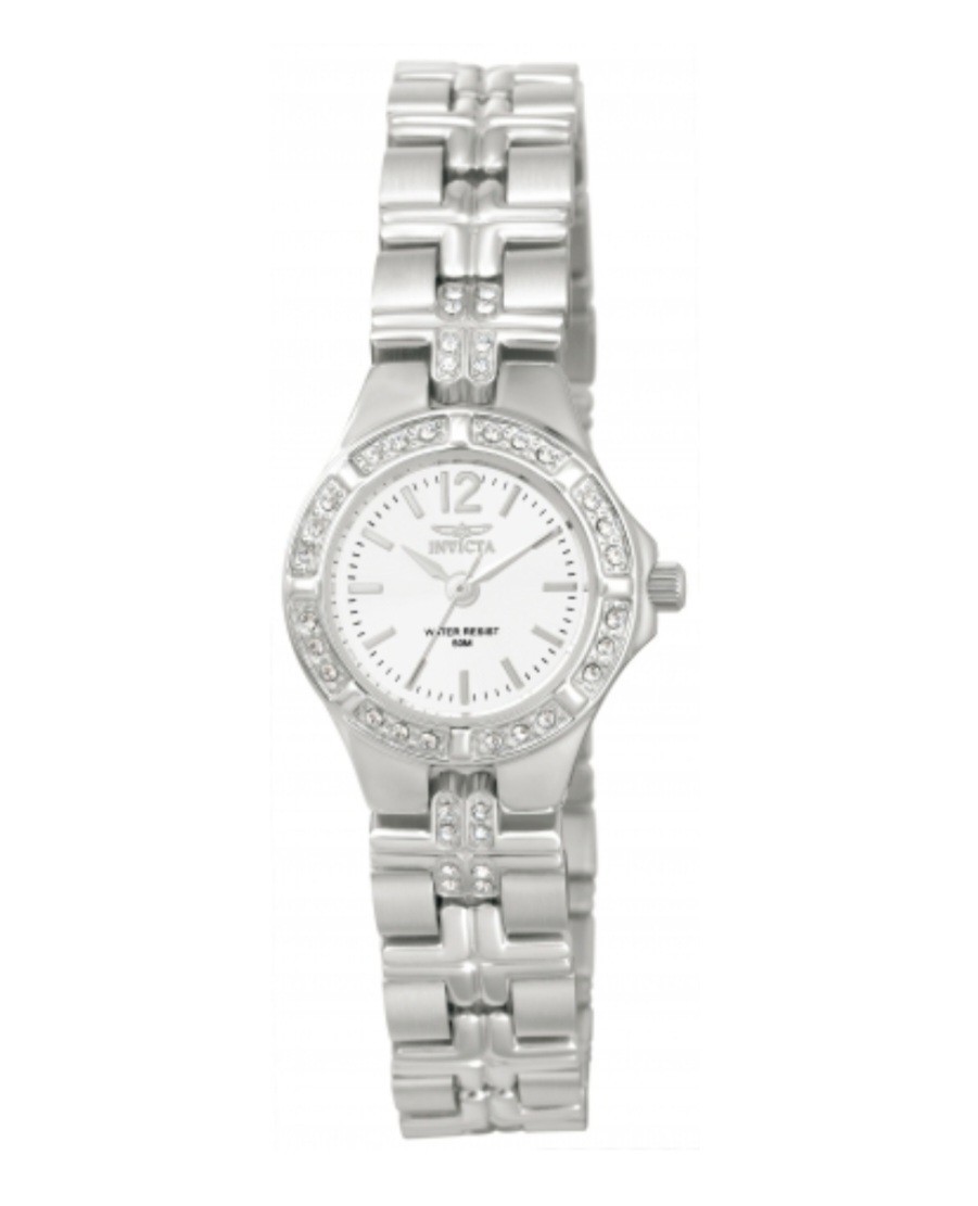 Invicta Wildflower Swiss Ronda 763 Caliber Women’s Watch 21.5mm 0126 White New