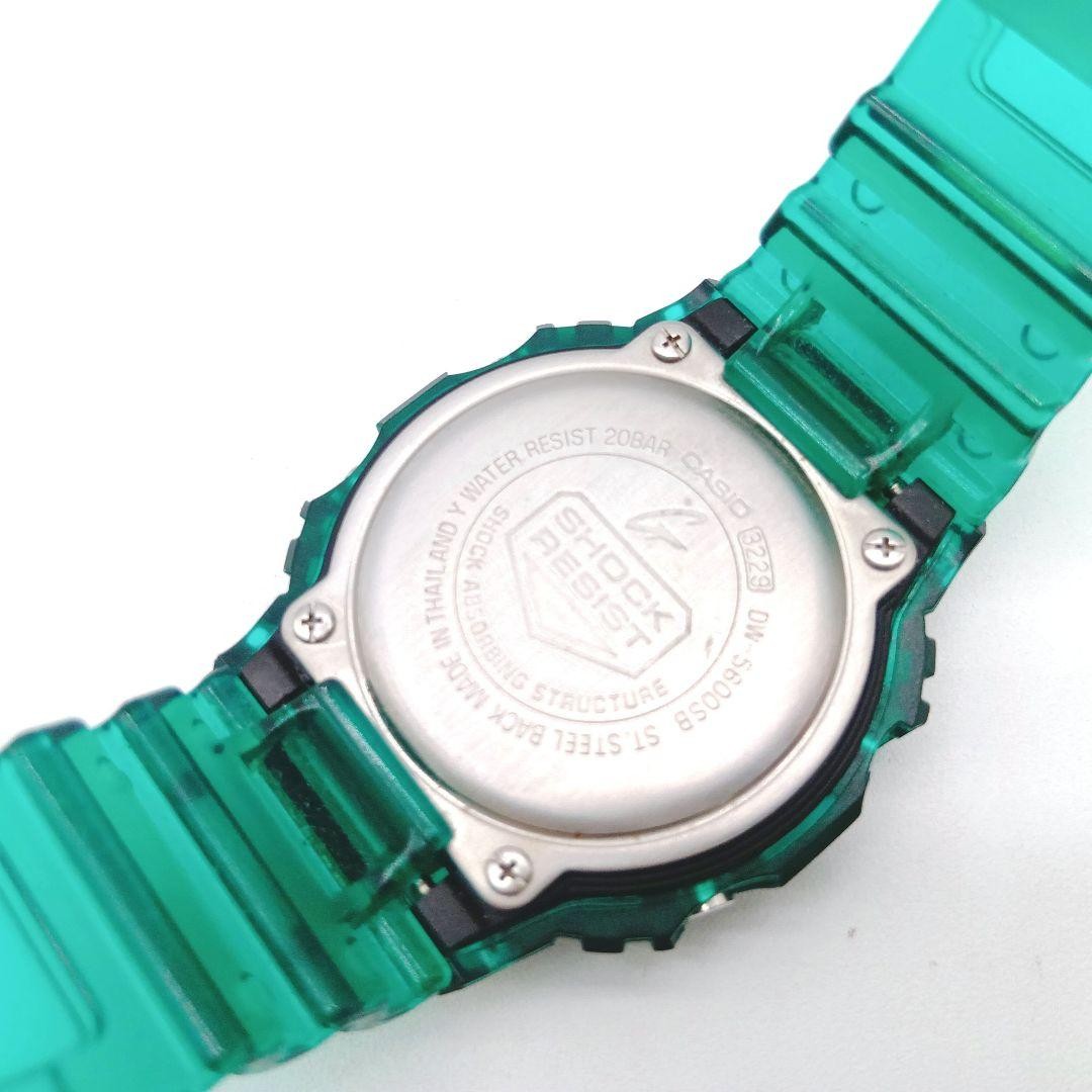Casio G-SHOCK DW-5600SB Skeleton Green Watch