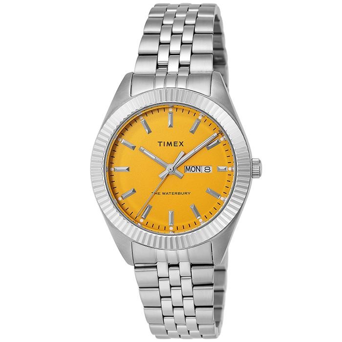 TIMEX Waterbury Legacy TW2V18000 Men’s Watch Battery Operated Quartz Golden Sun