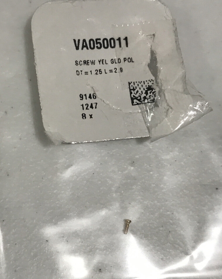 Cartier Back Screw 18K Yellow Gold For Tanks/Pasha New Authentic VA050011