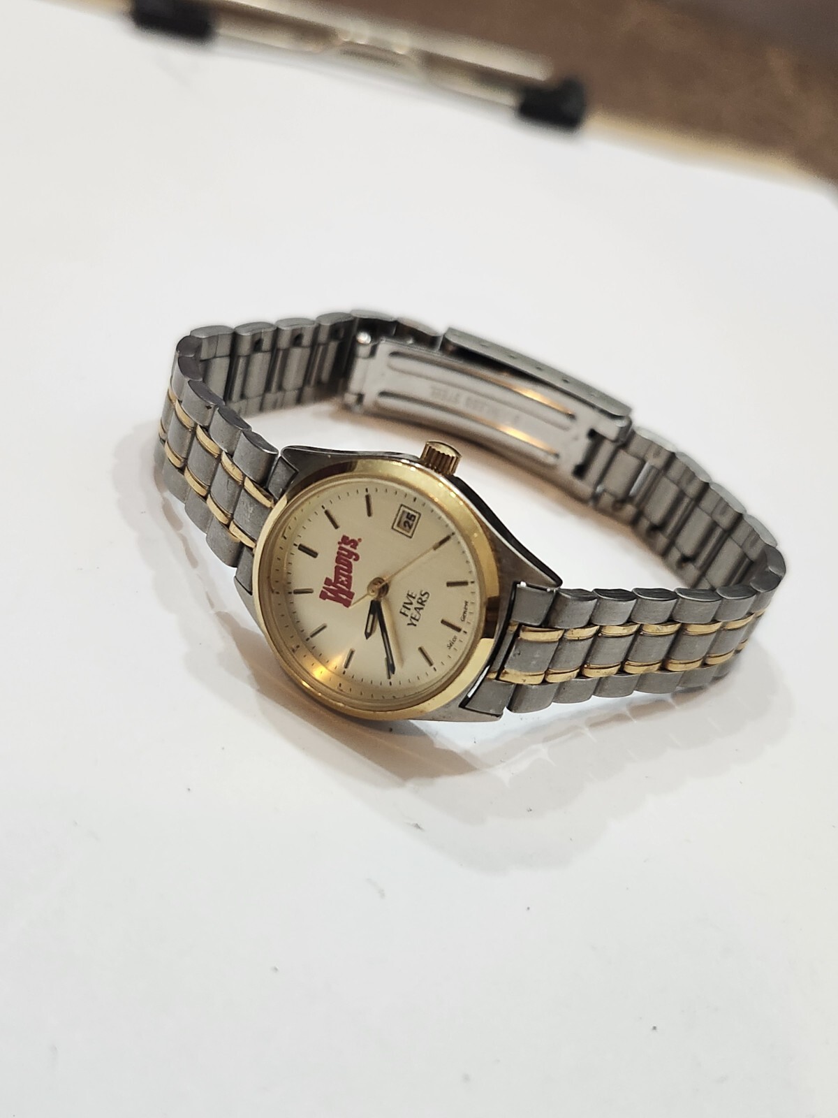 Selco Geneve «Wendy’s 5 Years» Ladies Quartz Watch / Wristwatch Working Good