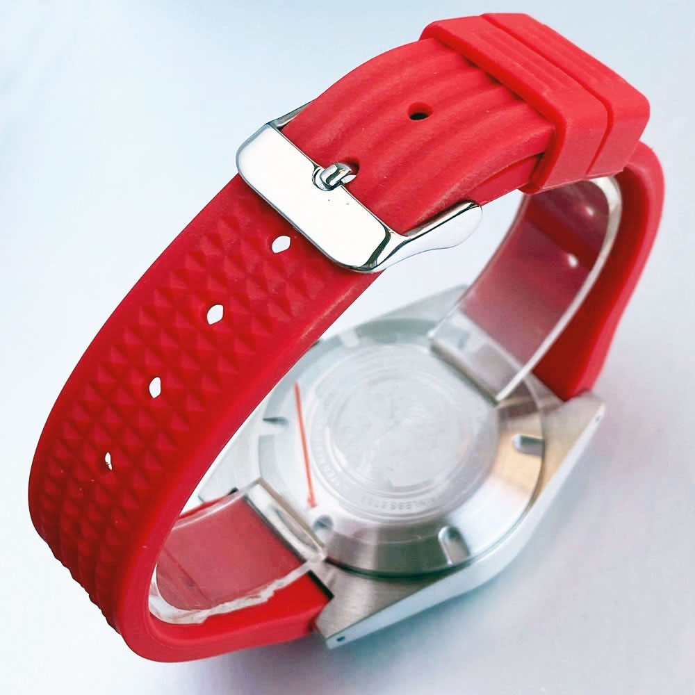 38mm Sapphire Glass NH35 Automatic 20ATM Square Watch Men Texture Face Multicolo