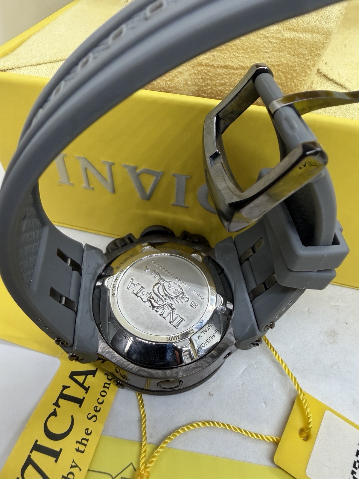 Invicta Sub Aqua Chronograph Watch Men 50mm 18532 Silver 500m Swiss Chronograph