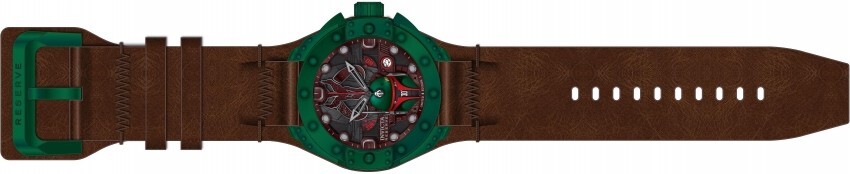 NEW INVICTA 44298 STAR WARS BOBA FETT SWISS CHRONOGRAPH STEEL LIMITED 52MM