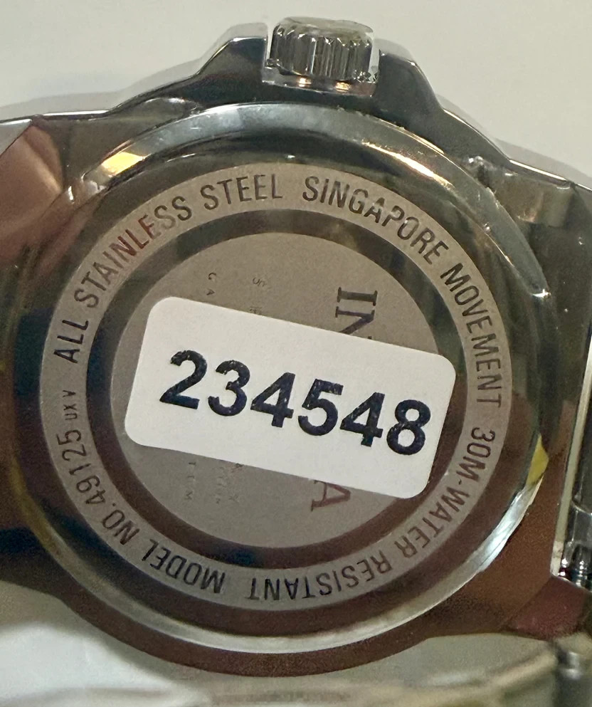 Invicta Speedway 49125 Men 42mm Quartz Silver Dial Stainless Steel Dress Watch