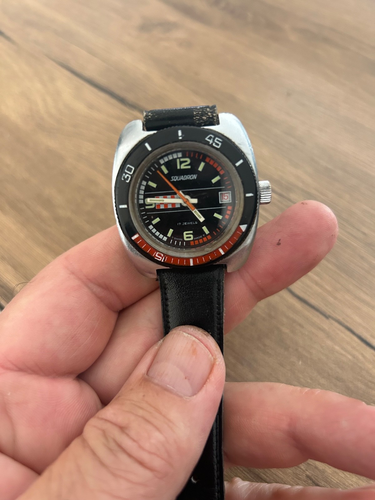Vintage Squadron Race Watch 35.5mm