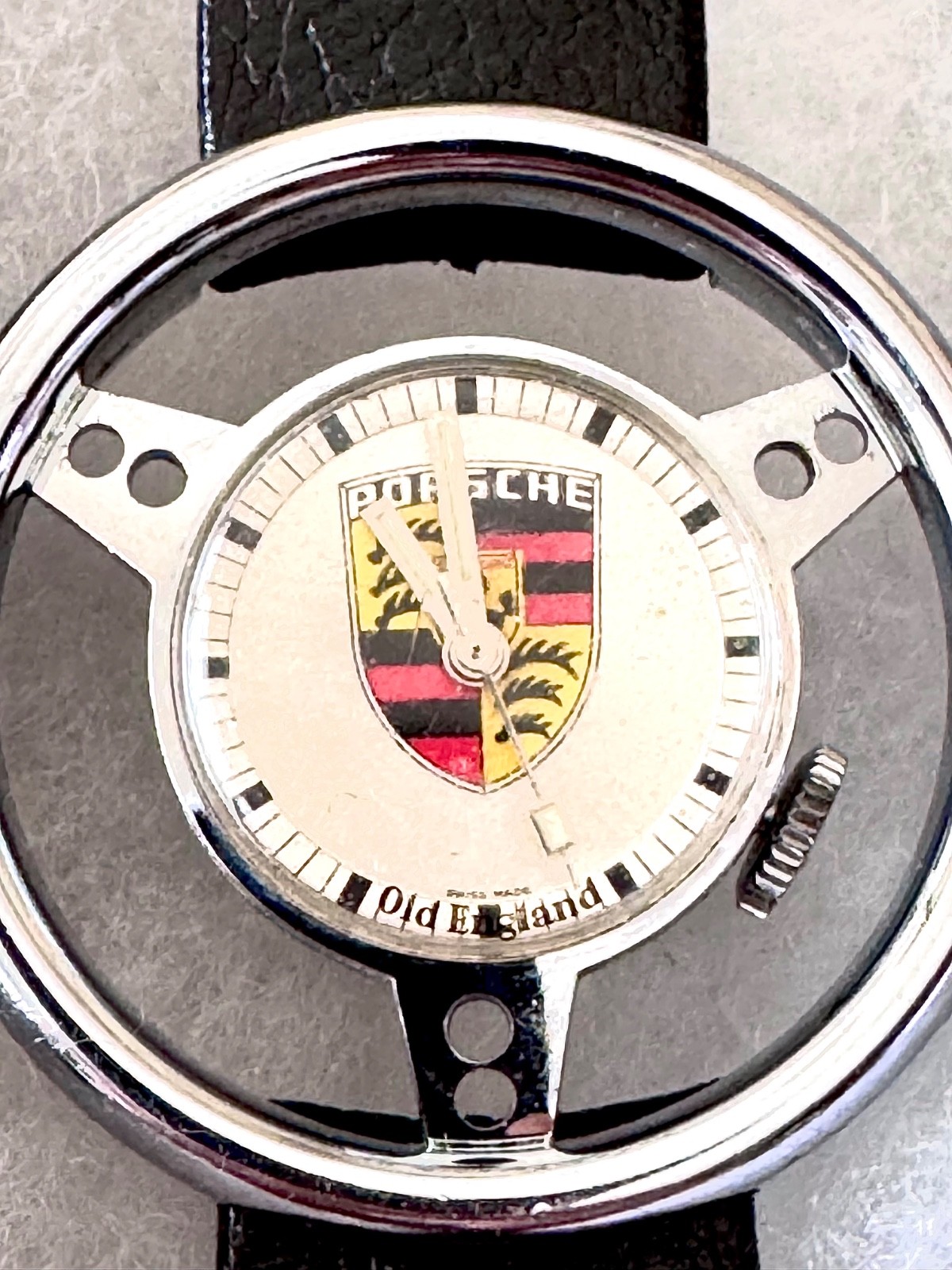 Rare Vintage Old England PORSCHE RALLY WATCH – All Original