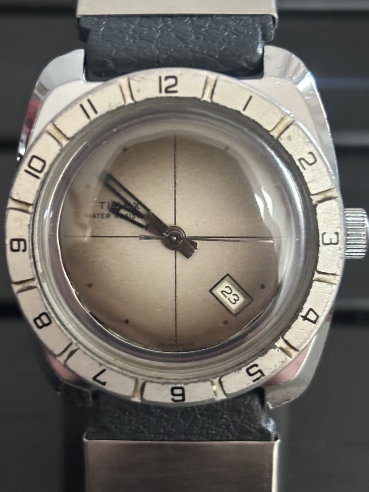 Vintage Timex Marlin Calendar Dive Watch‼️Mint Dial ⌚️[1975]