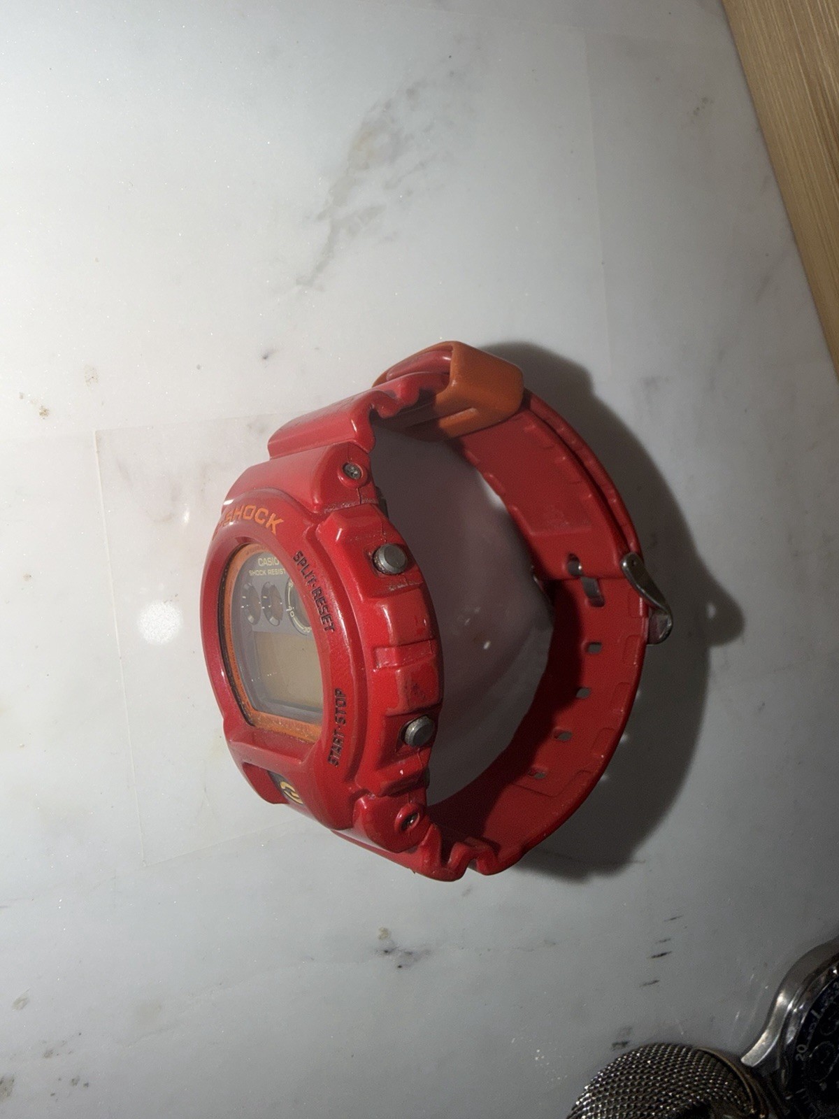 Casio G-SHOCK DW-6900CB Model 1289 Limited Crazy Colors Red/Orange New Battery