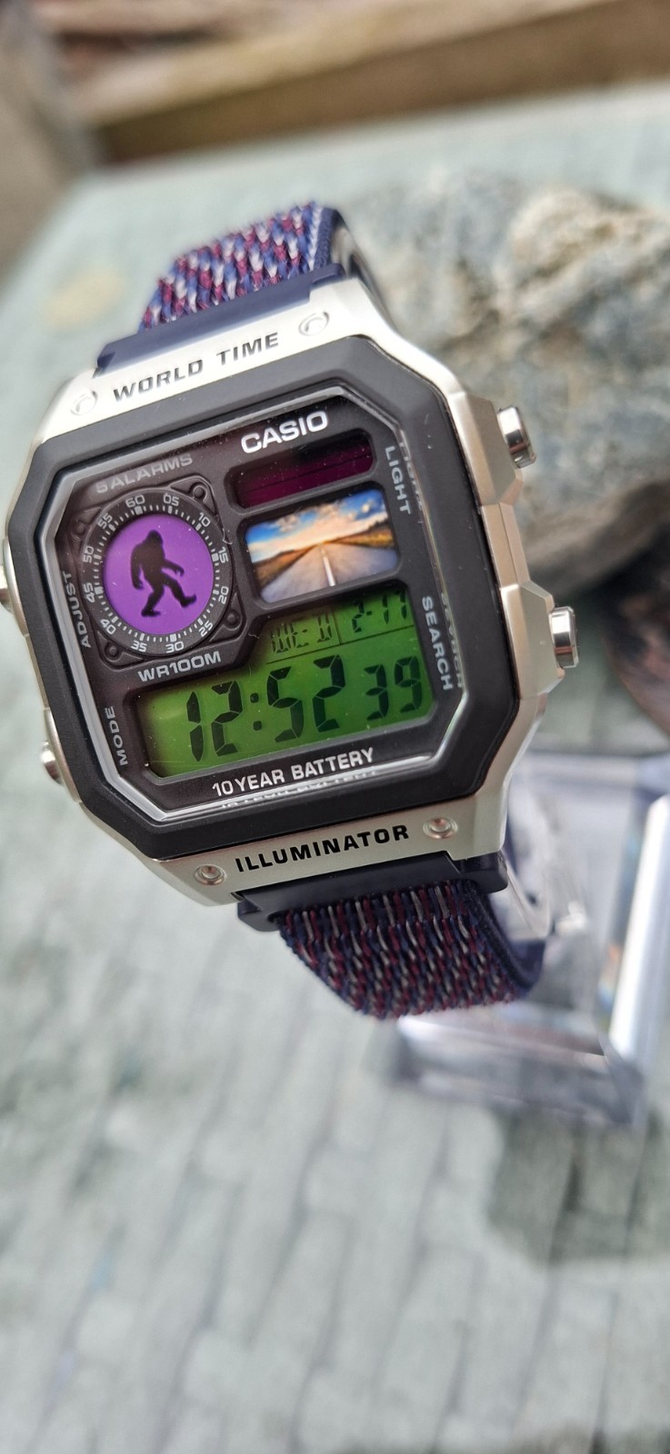 Casio Royale AE-1200WHD-1AVEF Mod ‘BIGFOOT’