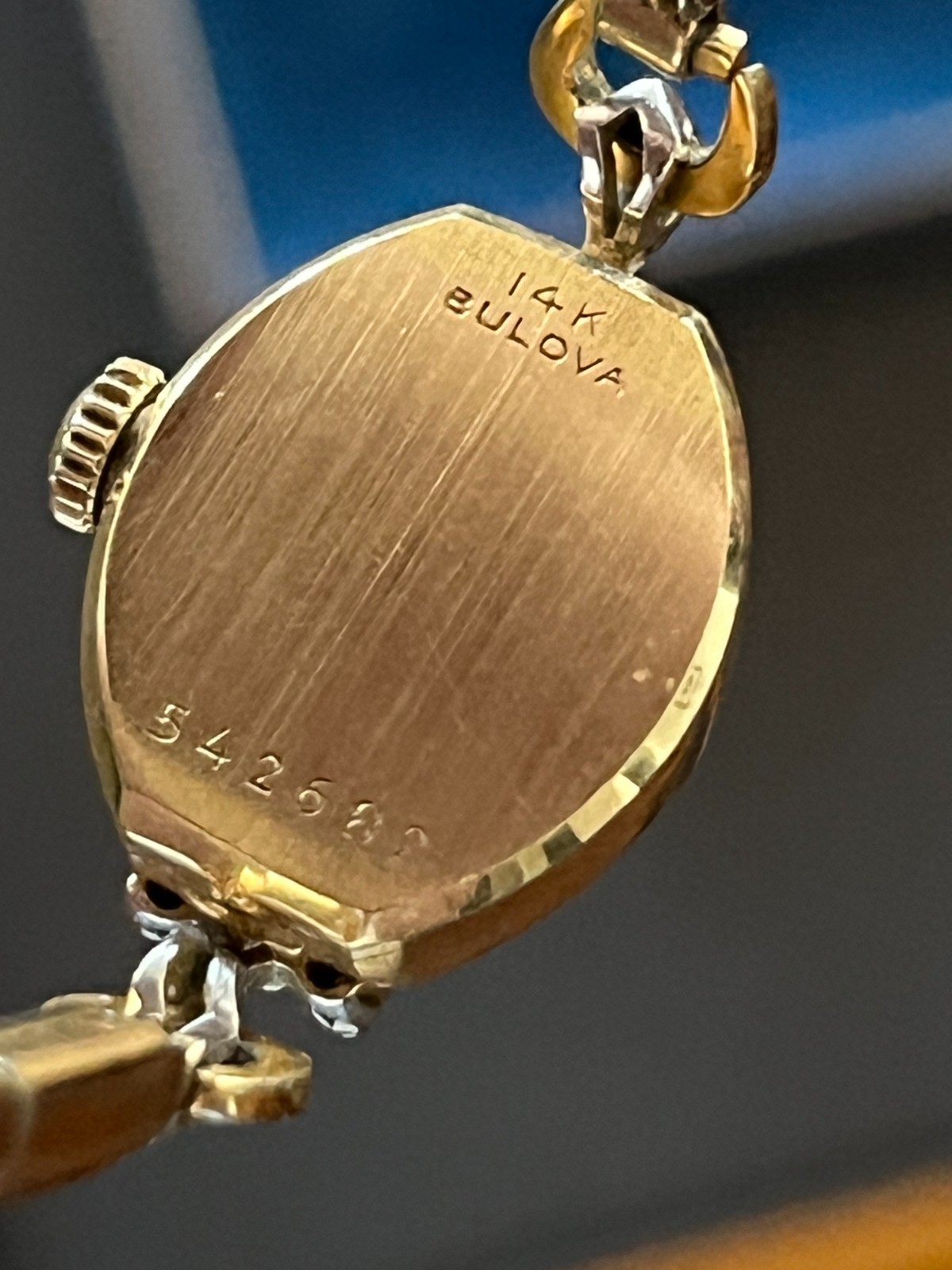 1960s Bulova La Petite 23J Solid 14K Gold Diamond Watch FULL SET Case Cards 1966