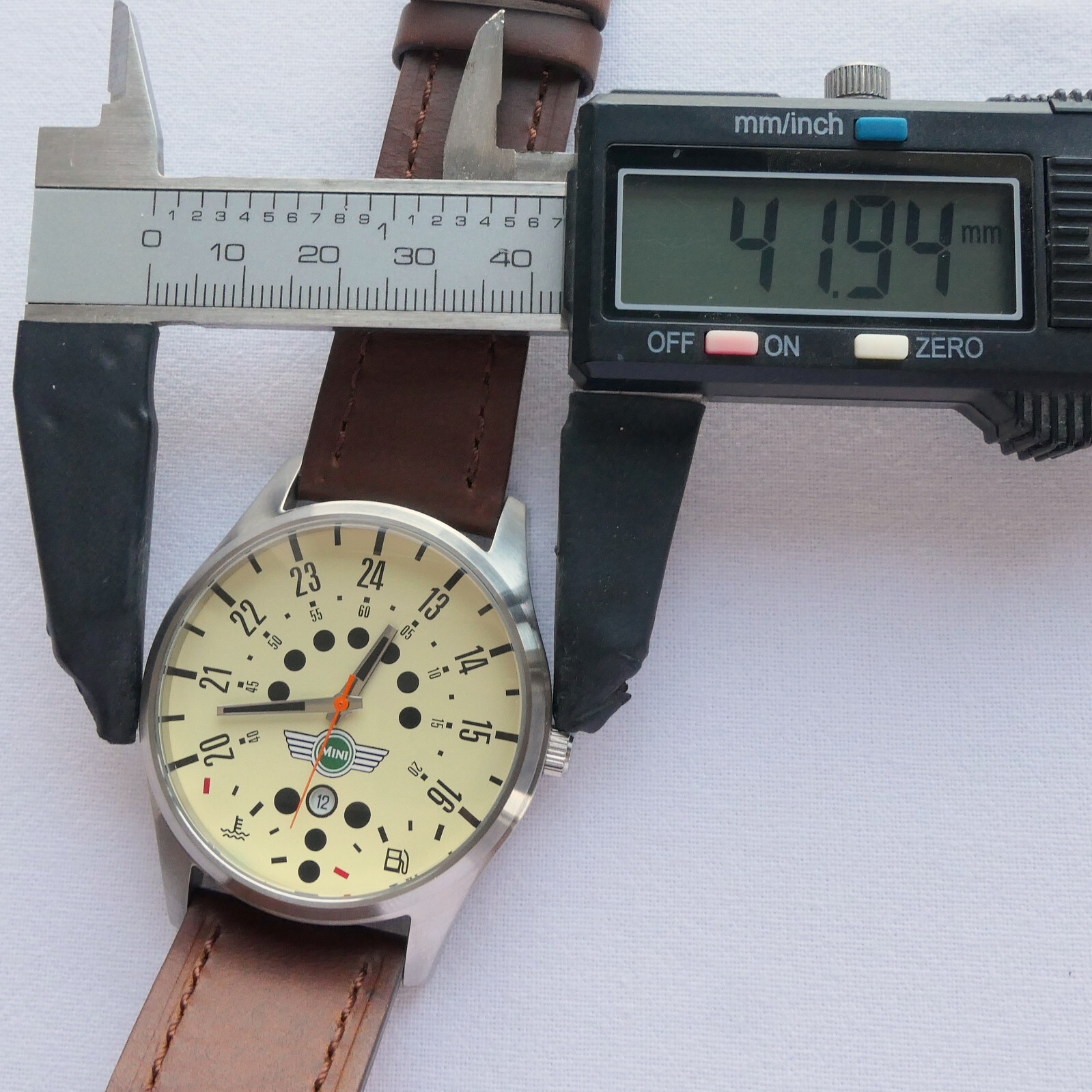 Mini John S Cooper Works JCW Speedometer Racing Classic Retro Sport Design Watch