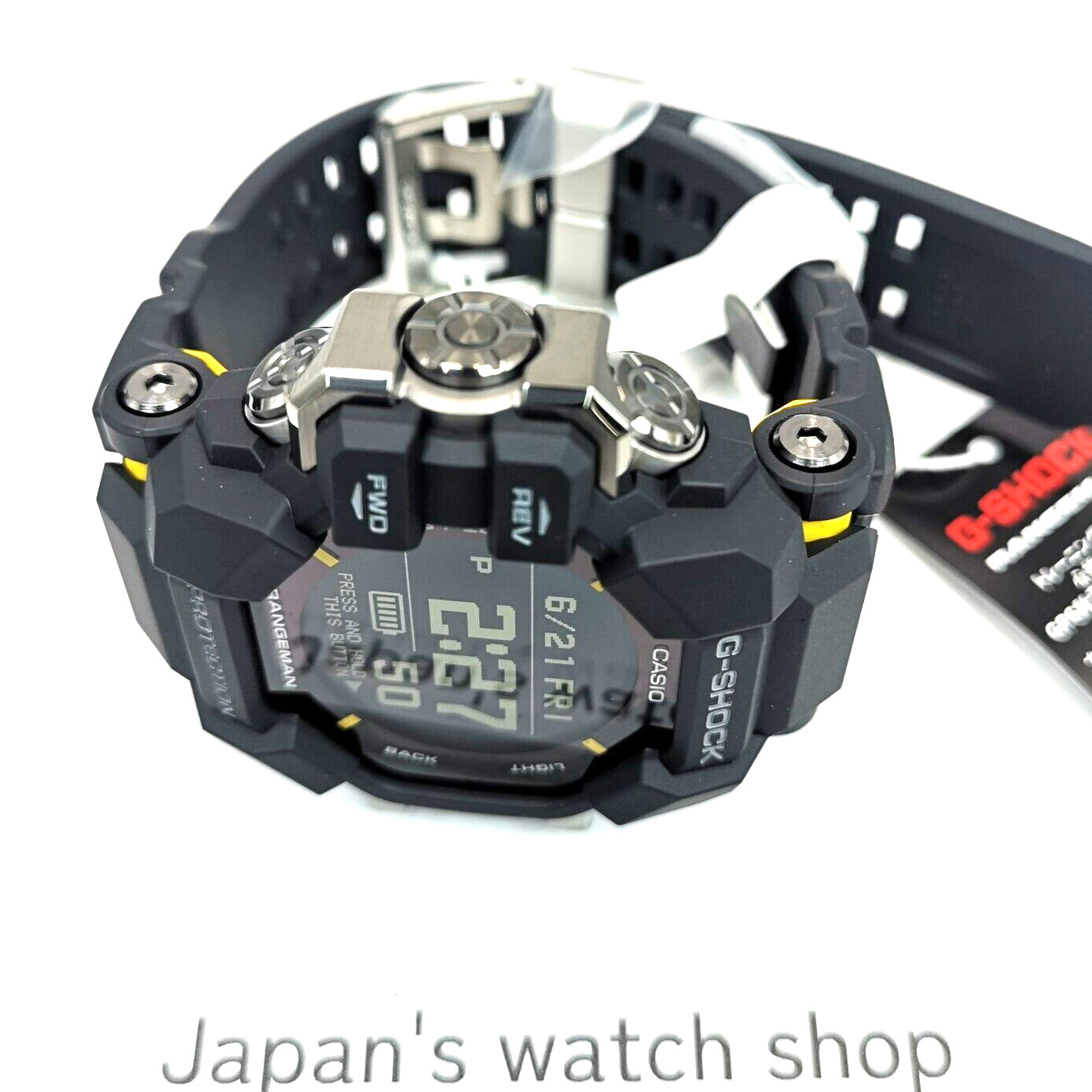 CASIO G-SHOCK MASTER OF G Rangeman GPR-H1000-1JR Black Men’s Watch New in Box