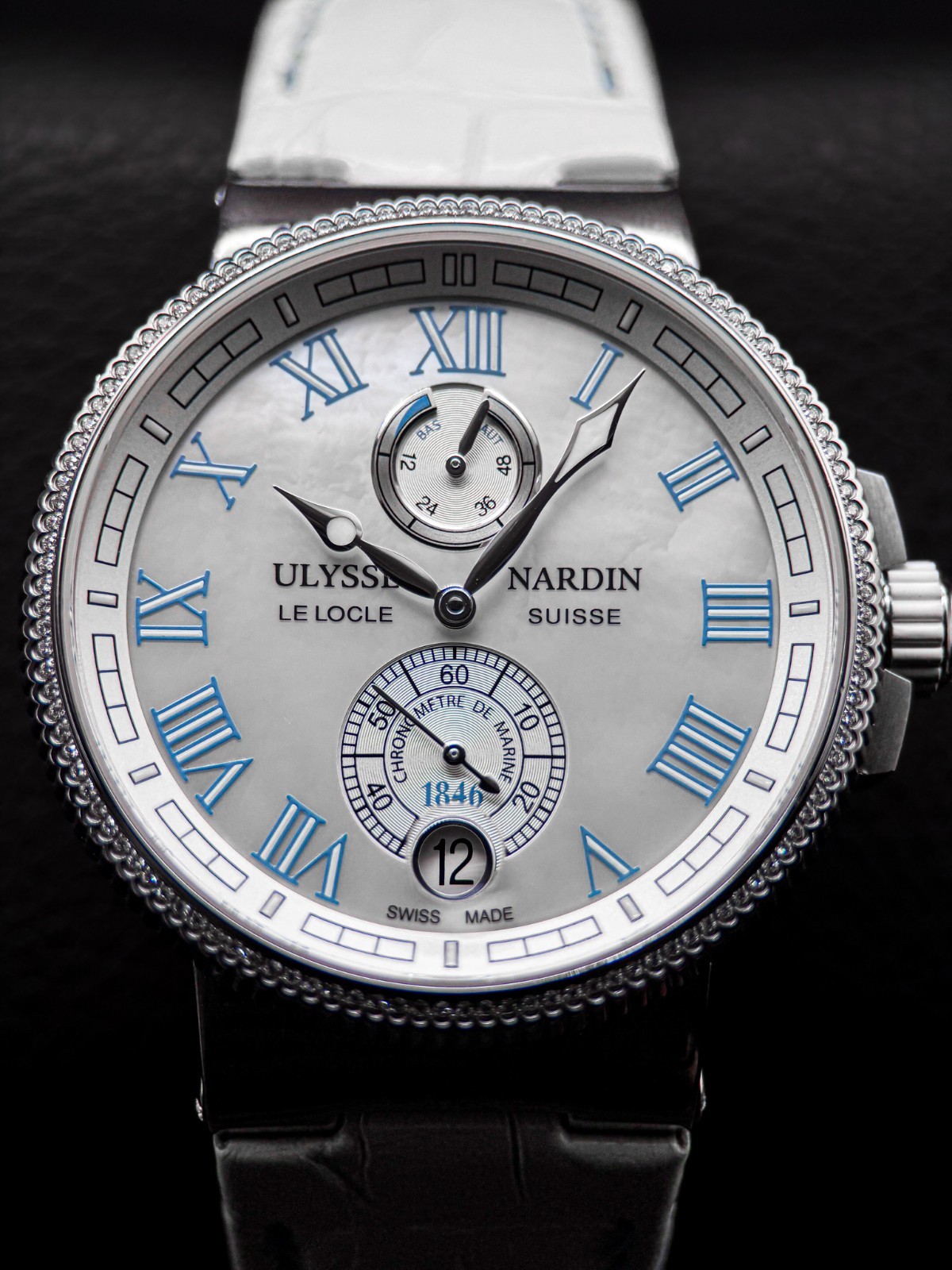 Ulysse Nardin Marine Chronometer L.E. 43MM Mother of Pearl Dial 1183-126B/430