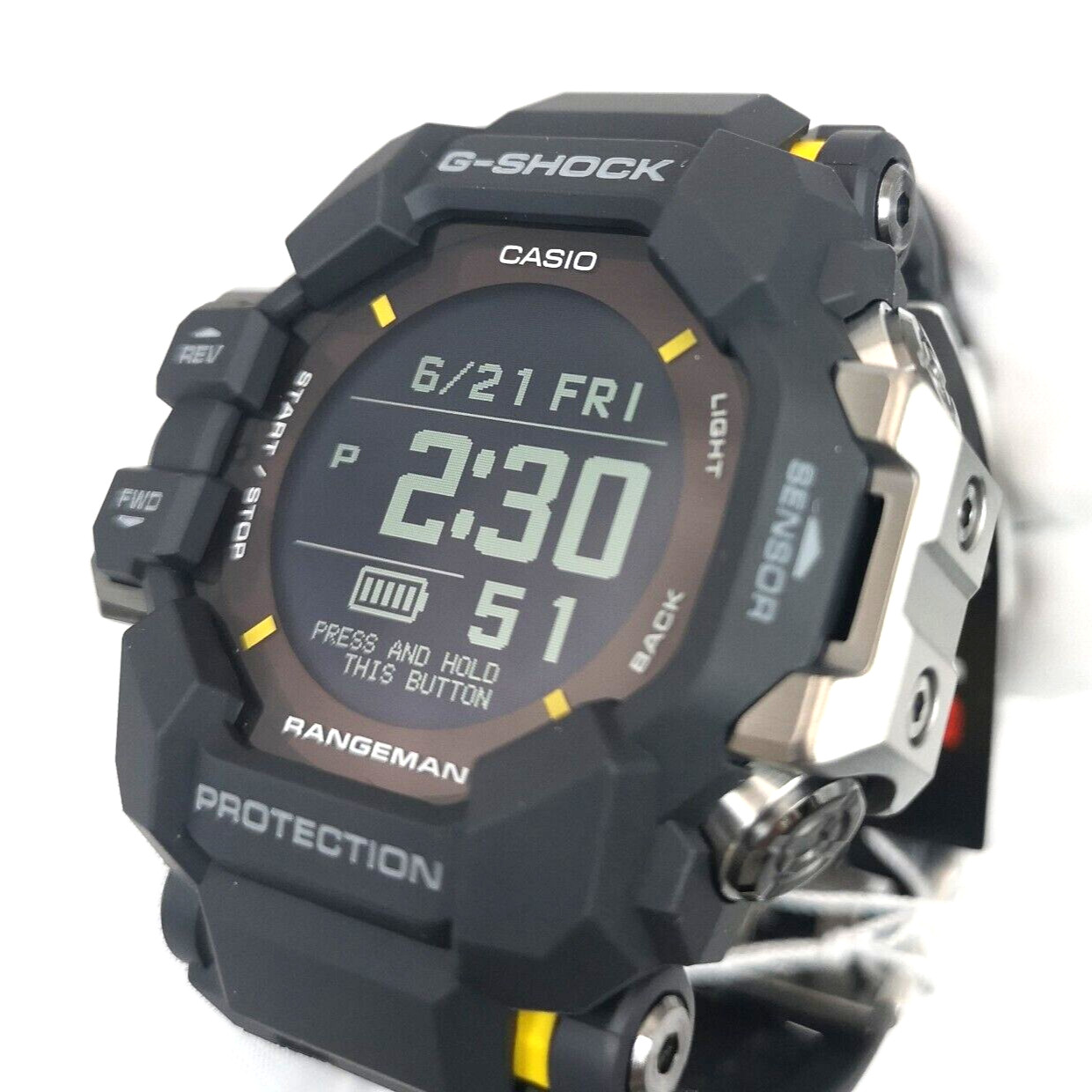 CASIO G-SHOCK MASTER OF G Rangeman GPR-H1000-1JR Black Men’s Watch New in Box