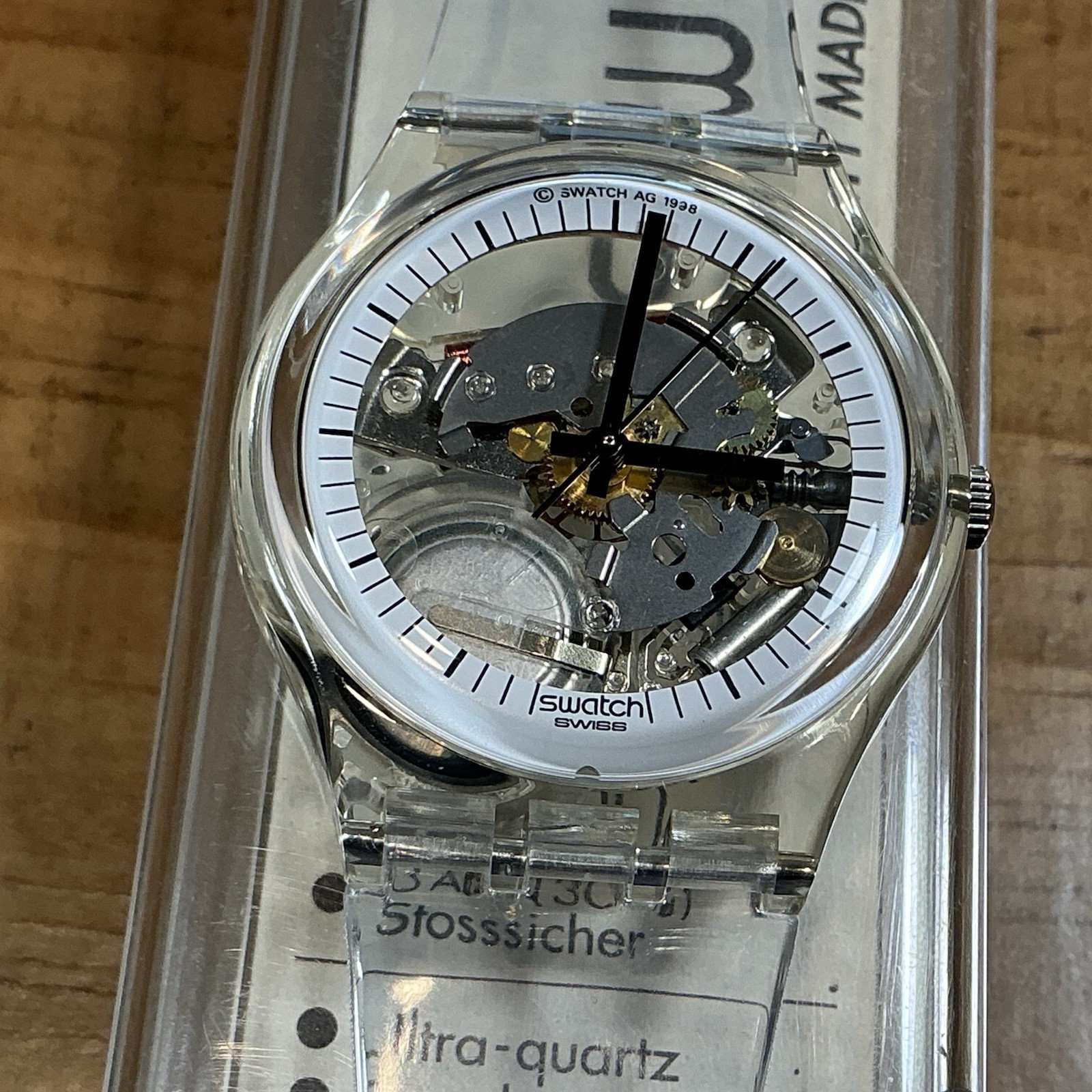 1998 JELLY FISH STYLE – SEE THRU – CLEAR [ NOS ] 34mm